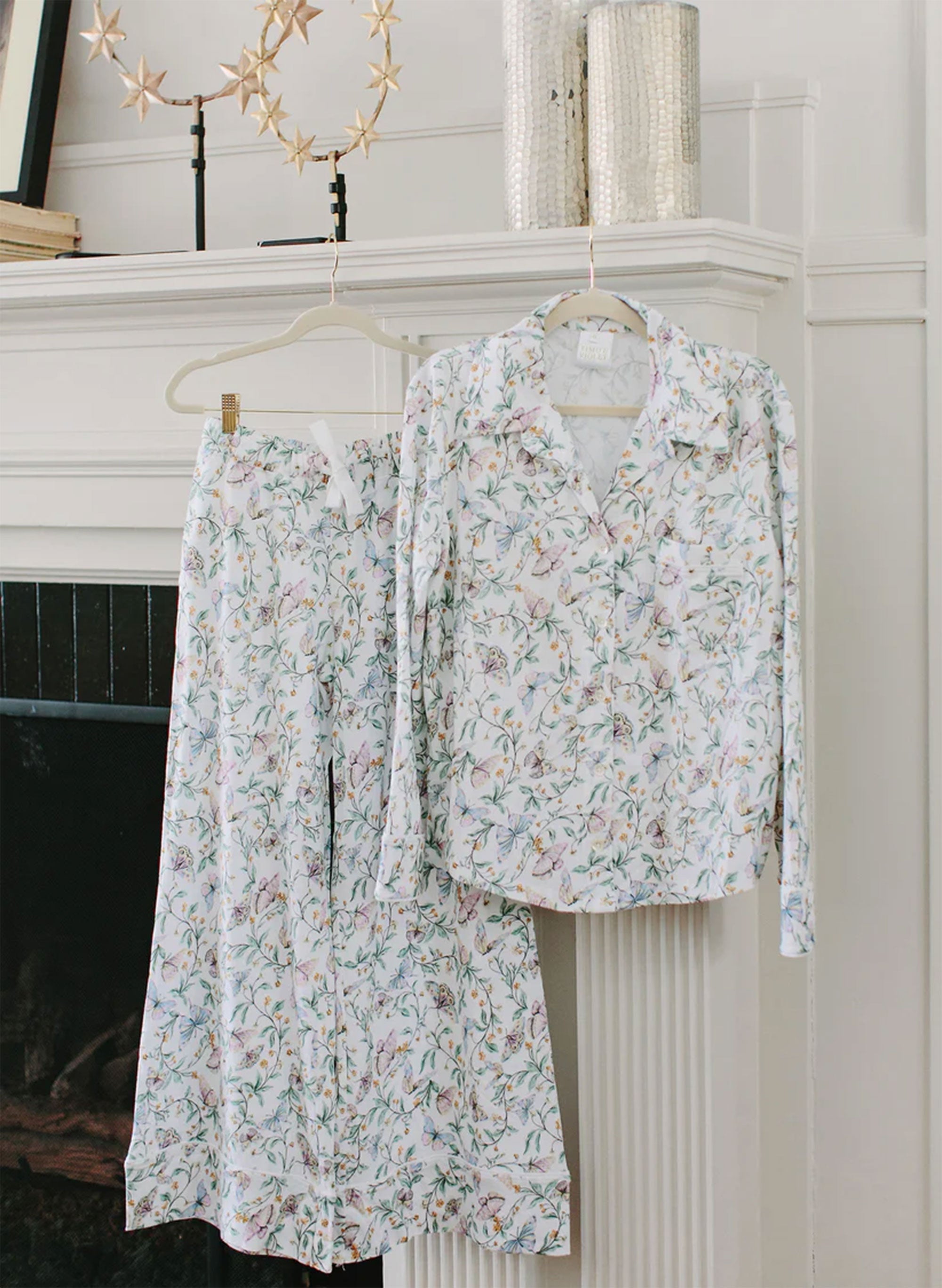 Women's Parker Pajama Set - Botanical Whisper