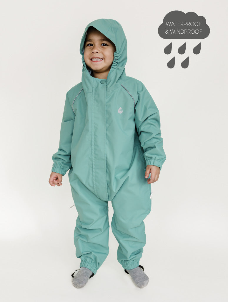 10k Rainsuit - Seafoam