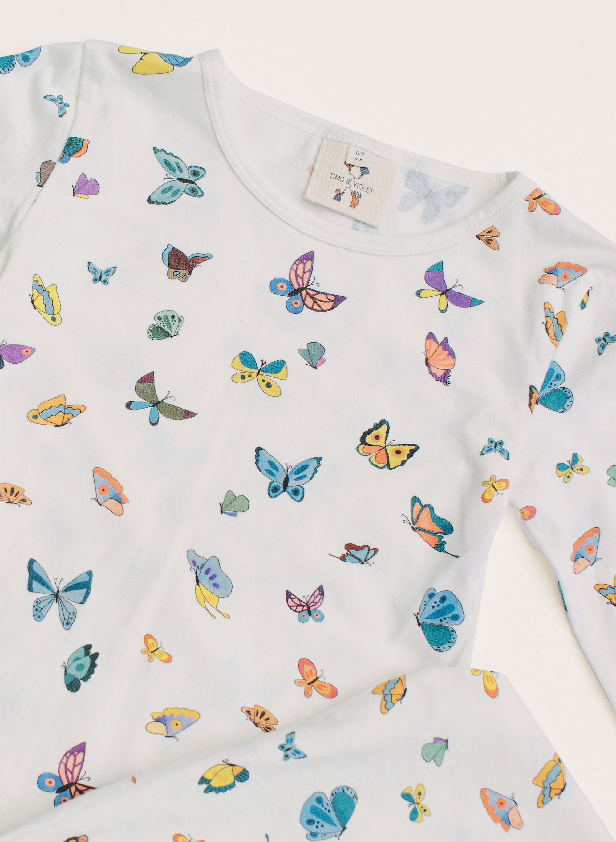 Two Piece Pajamas - Madame Butterfly