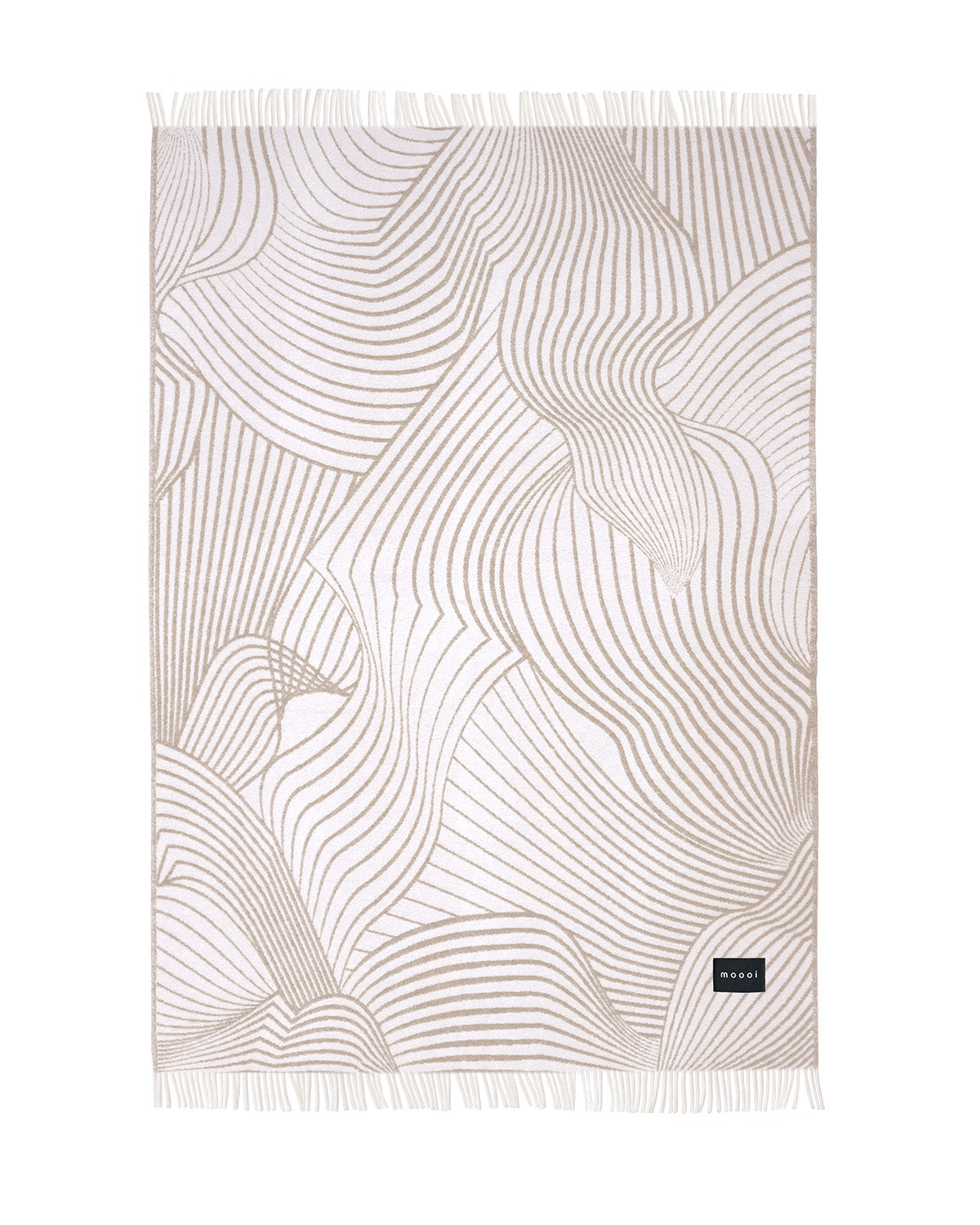 Blanket Moooi Techno Bee Coffee Cream