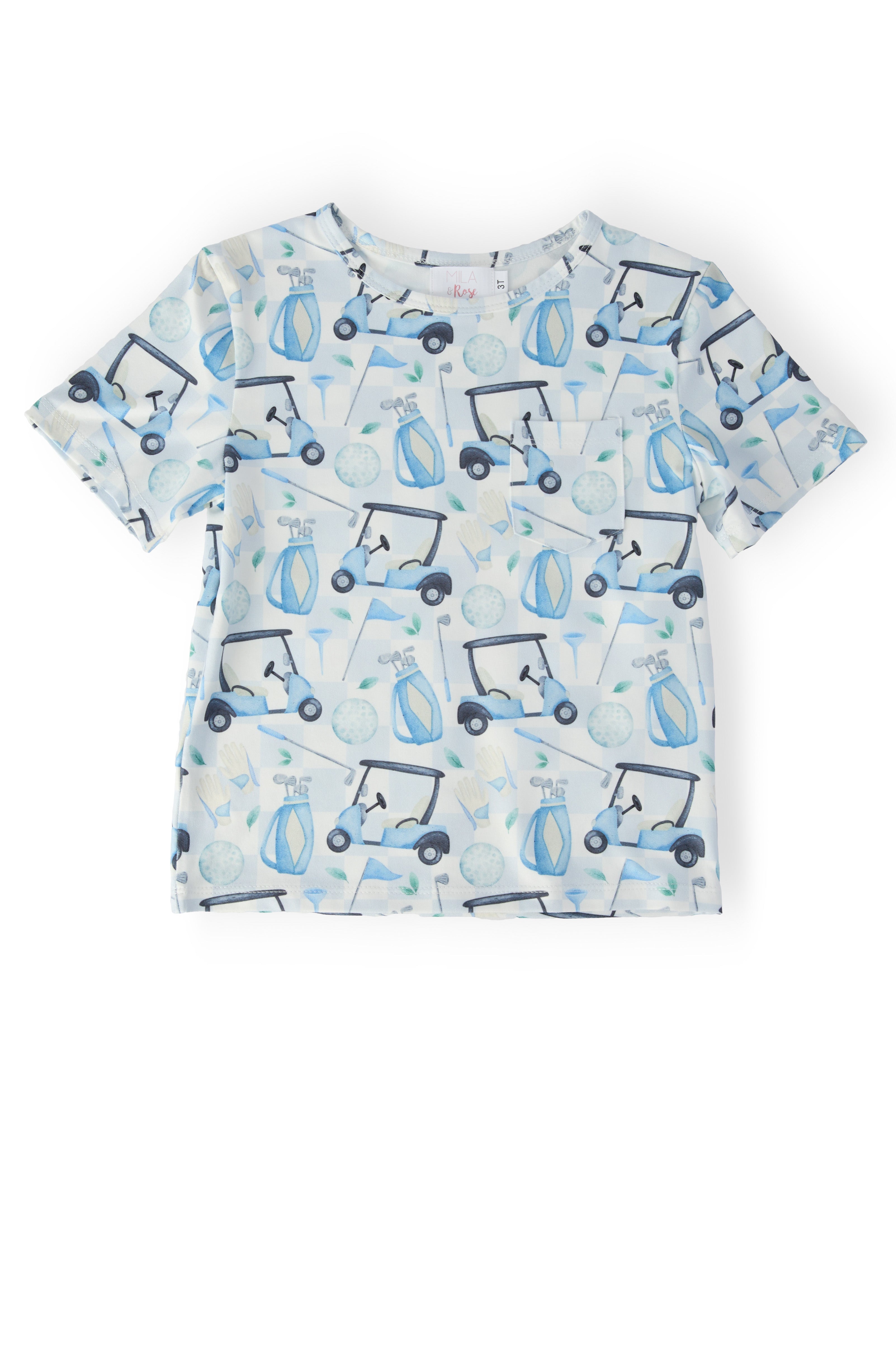 Boys Tee Time S/s Pocket Tee