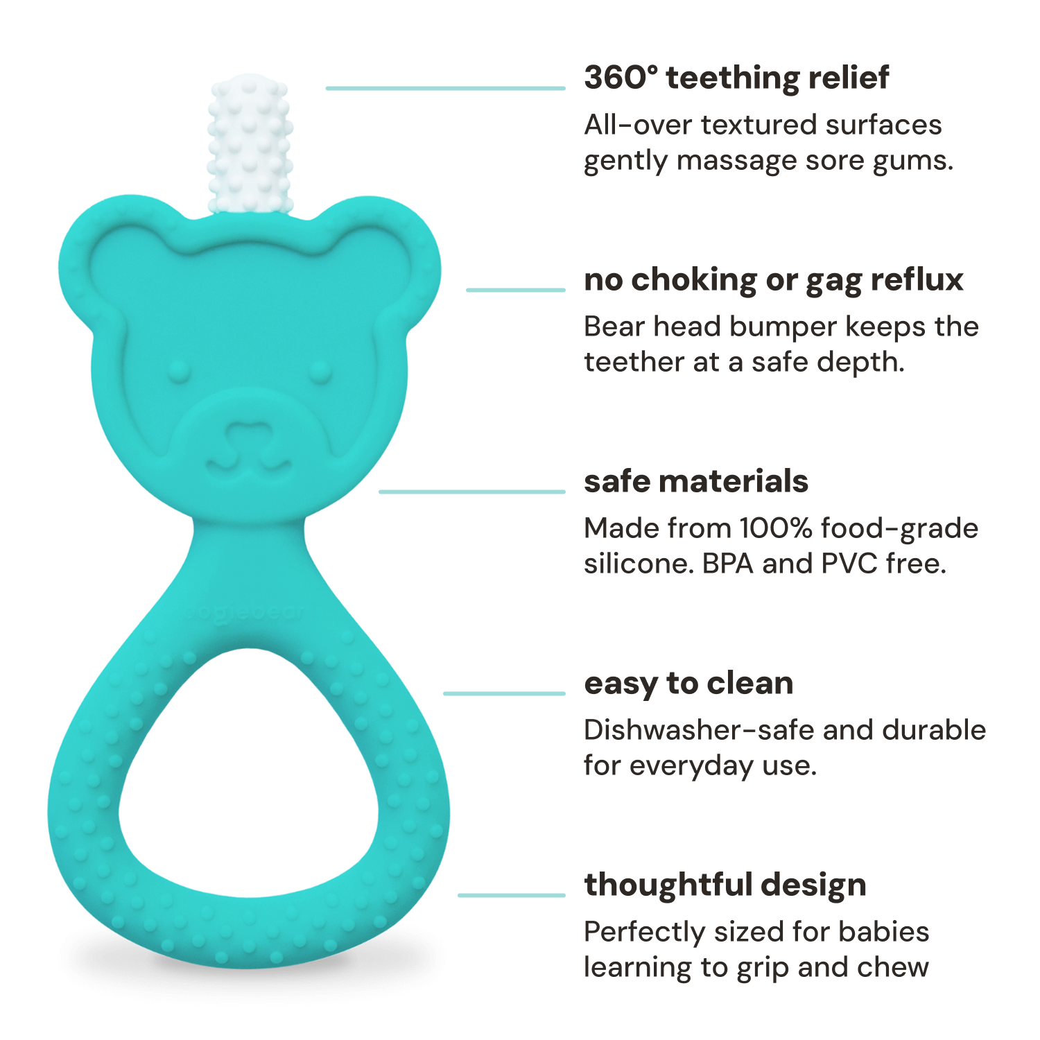 Oogiebear 360° Teether