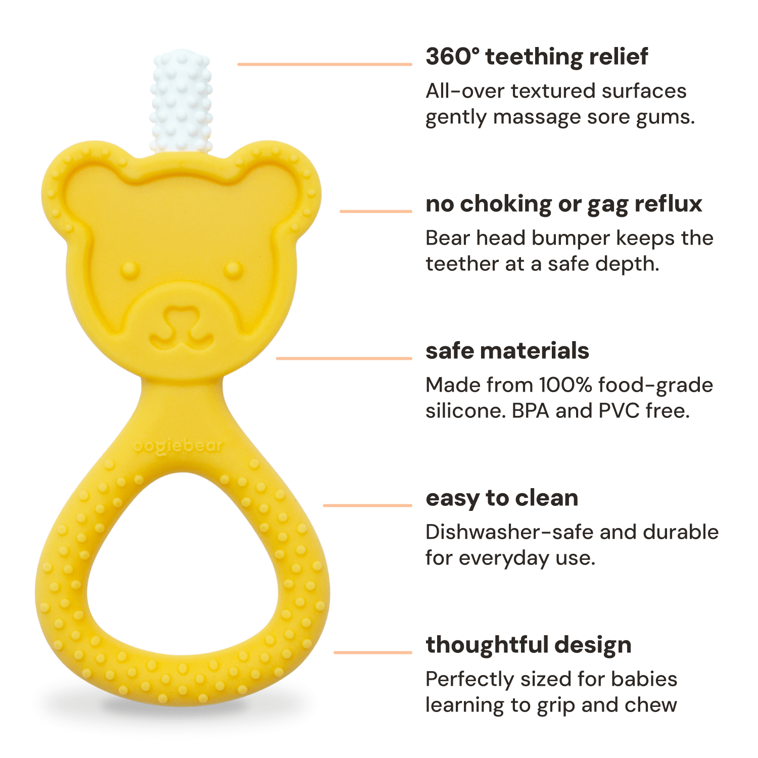 Oogiebear 360° Teether