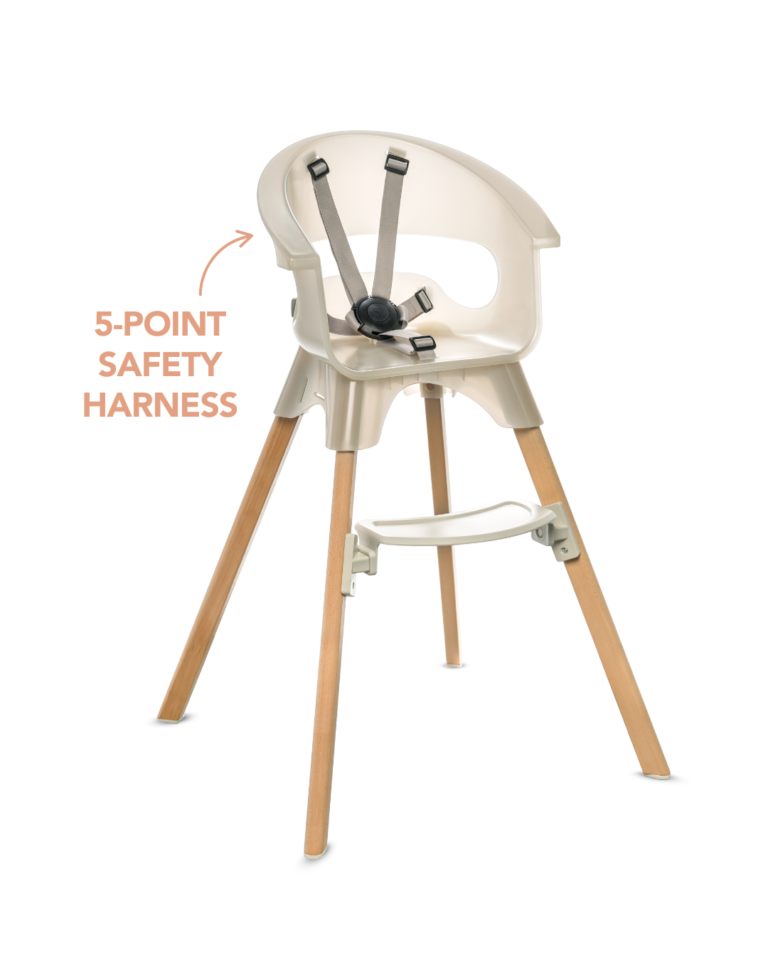 Terra 2-in-1 High Chair & Booster