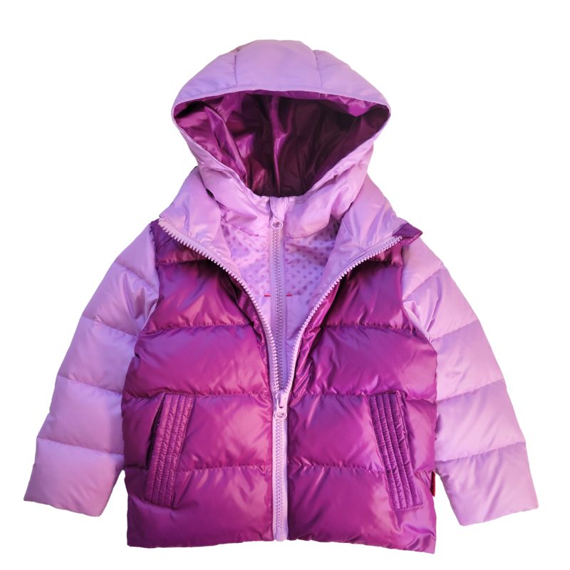 Car Seat Coat | The Road Coat Down - Lilac/plum