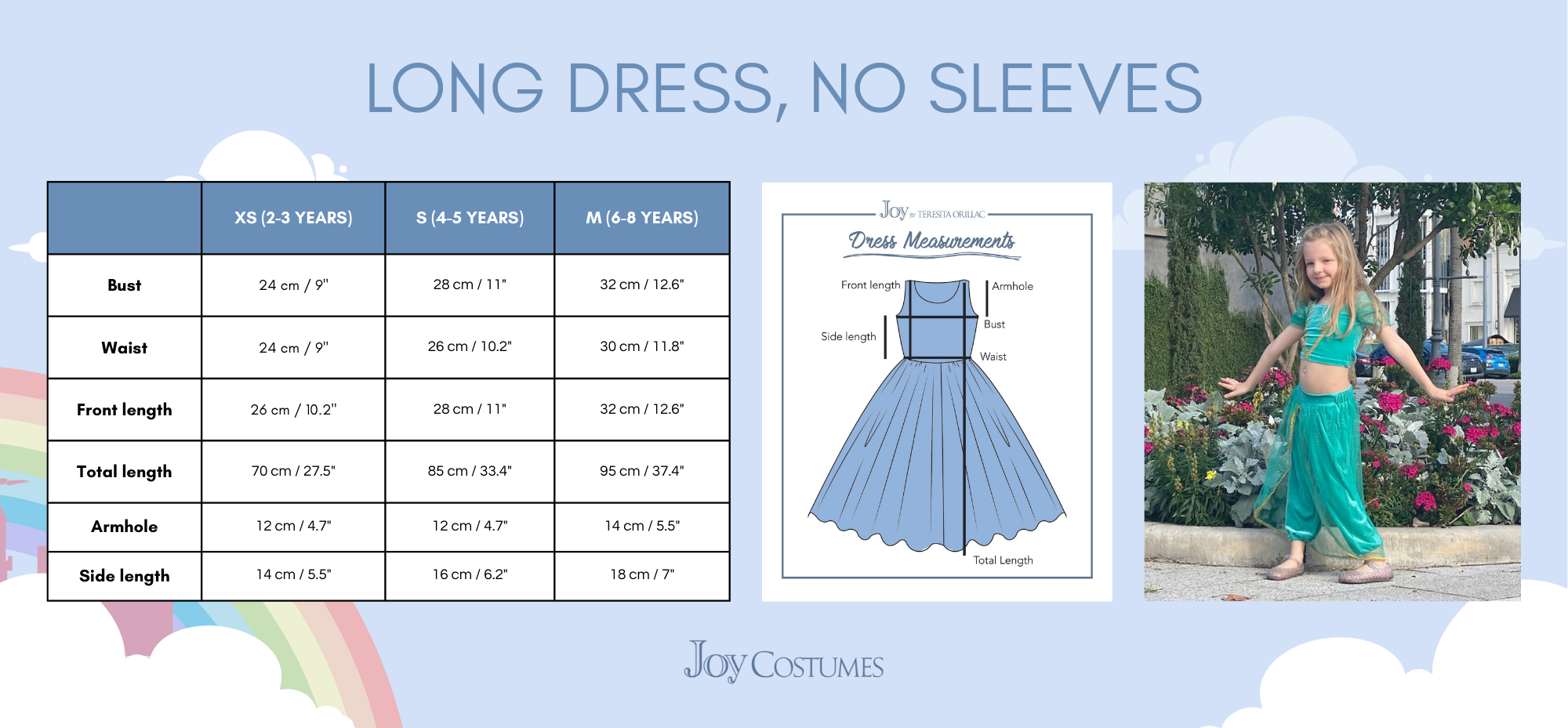 The Arabian Princess Costume Dress