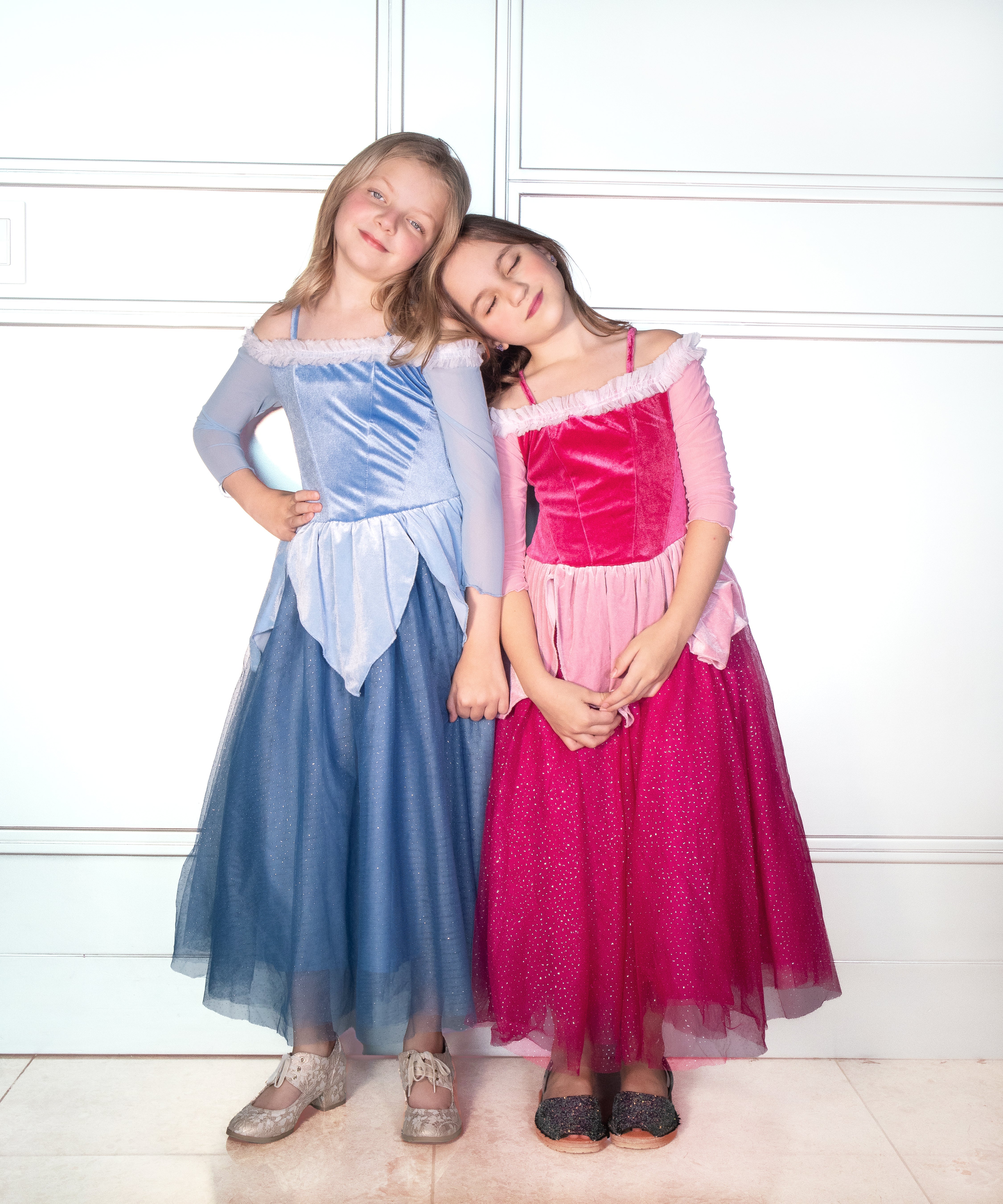 The Blue Sleeping Princess Dress