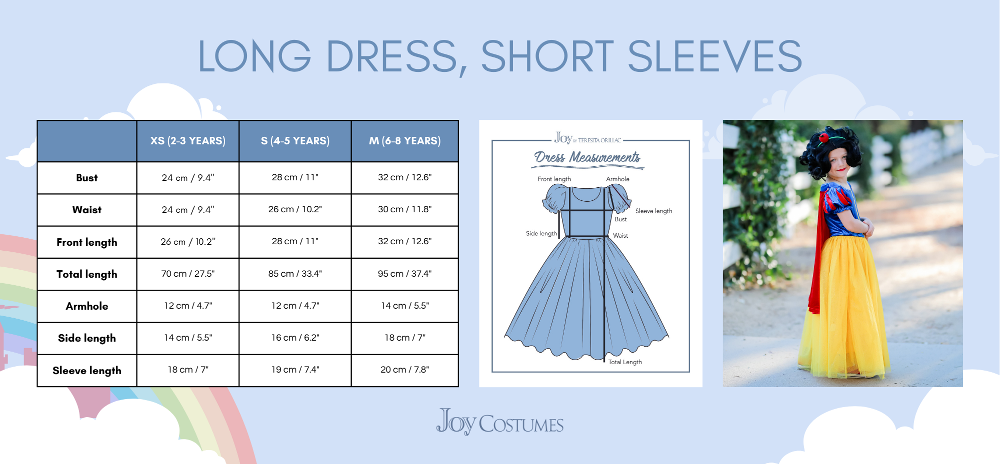 The Fairest Of Them All Princess Costume Dress