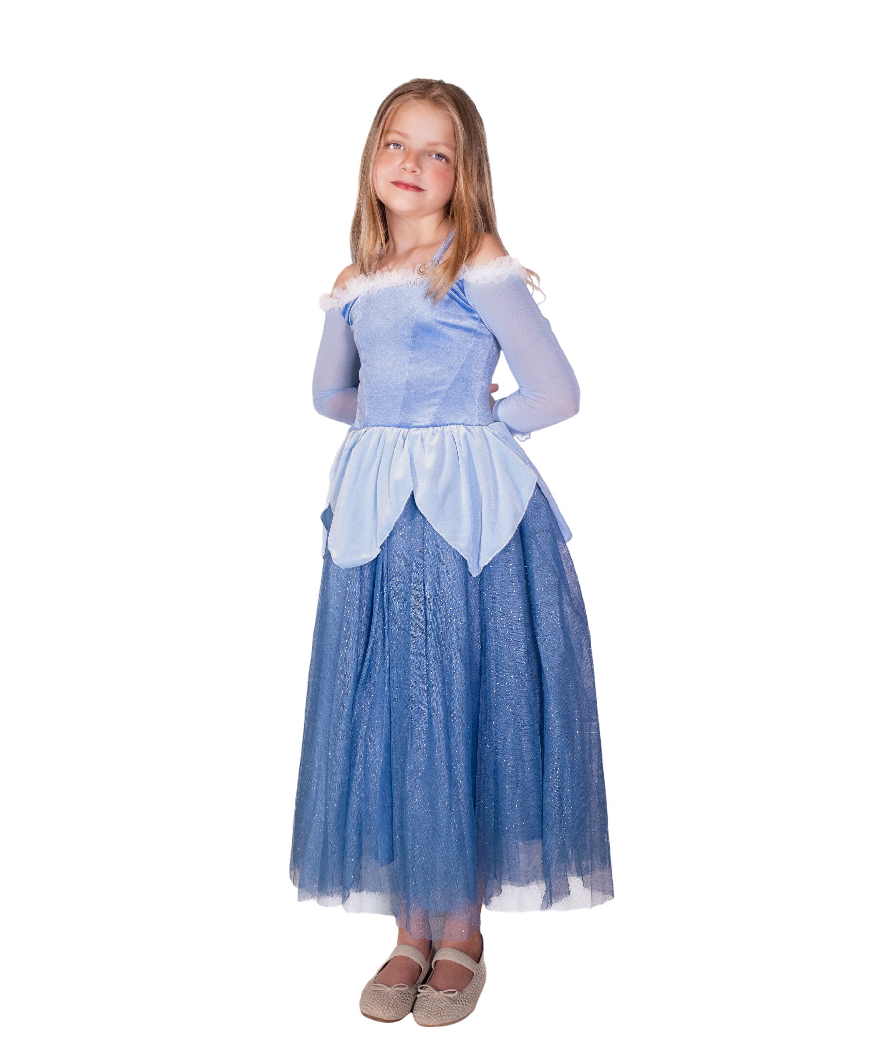 The Blue Sleeping Princess Dress