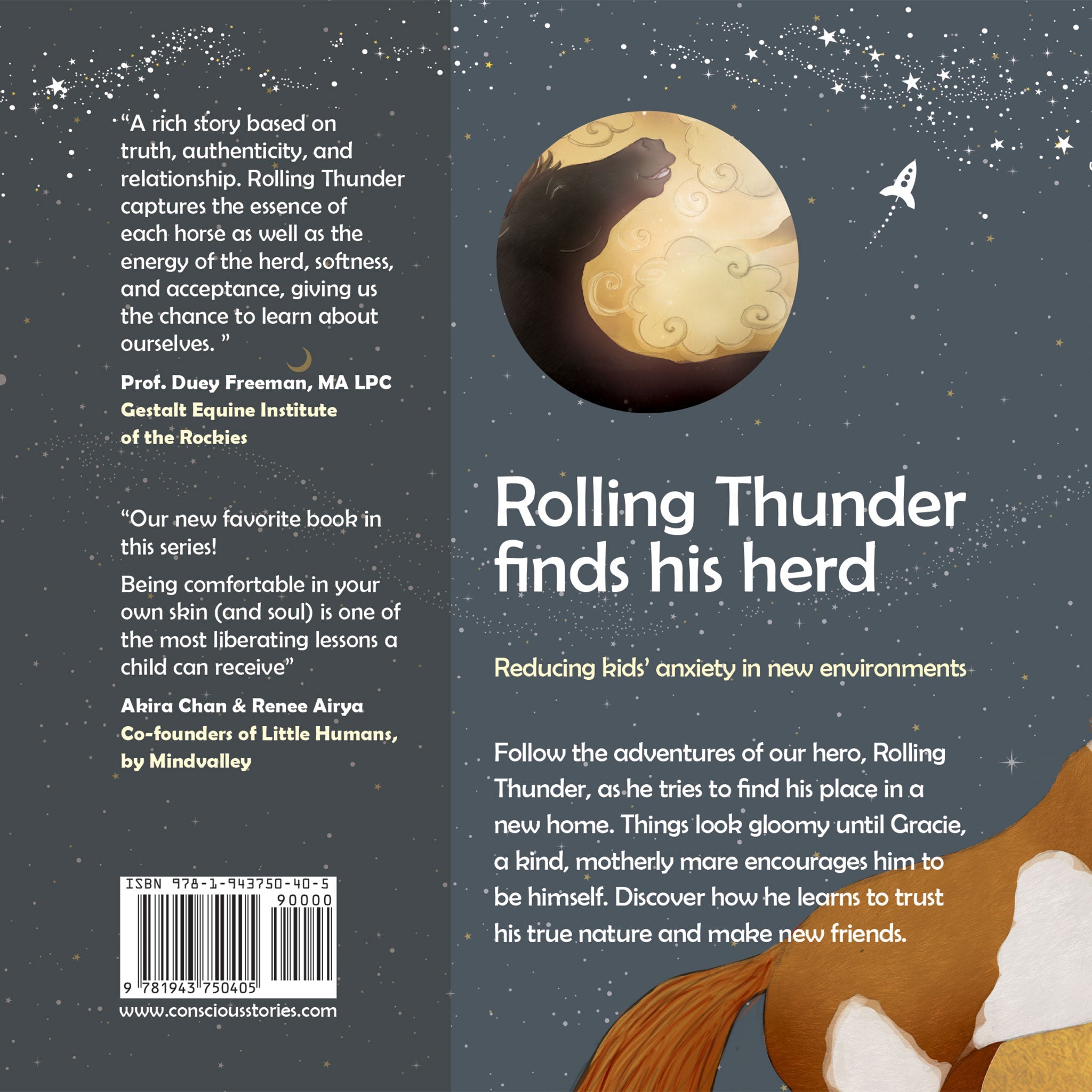 Rolling Thunder Finds His Herd: Reducing Kidsā Anxiety In New Environments