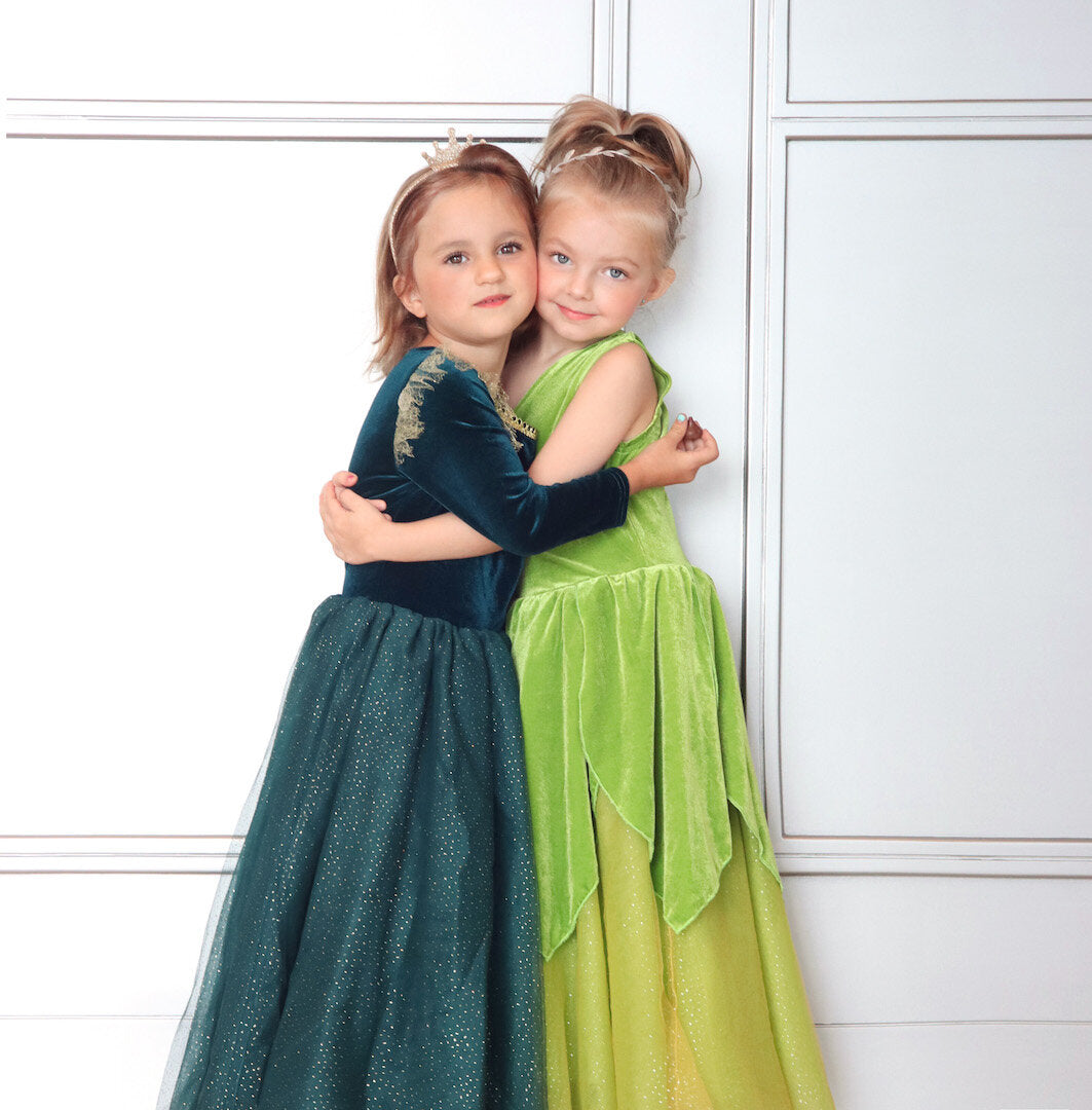 The Brave Princess Teal Costume Dress