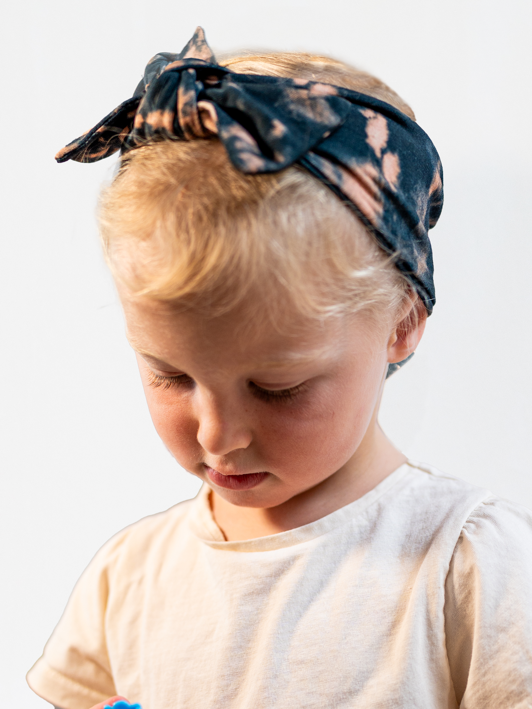 Black Tie-dye Headband