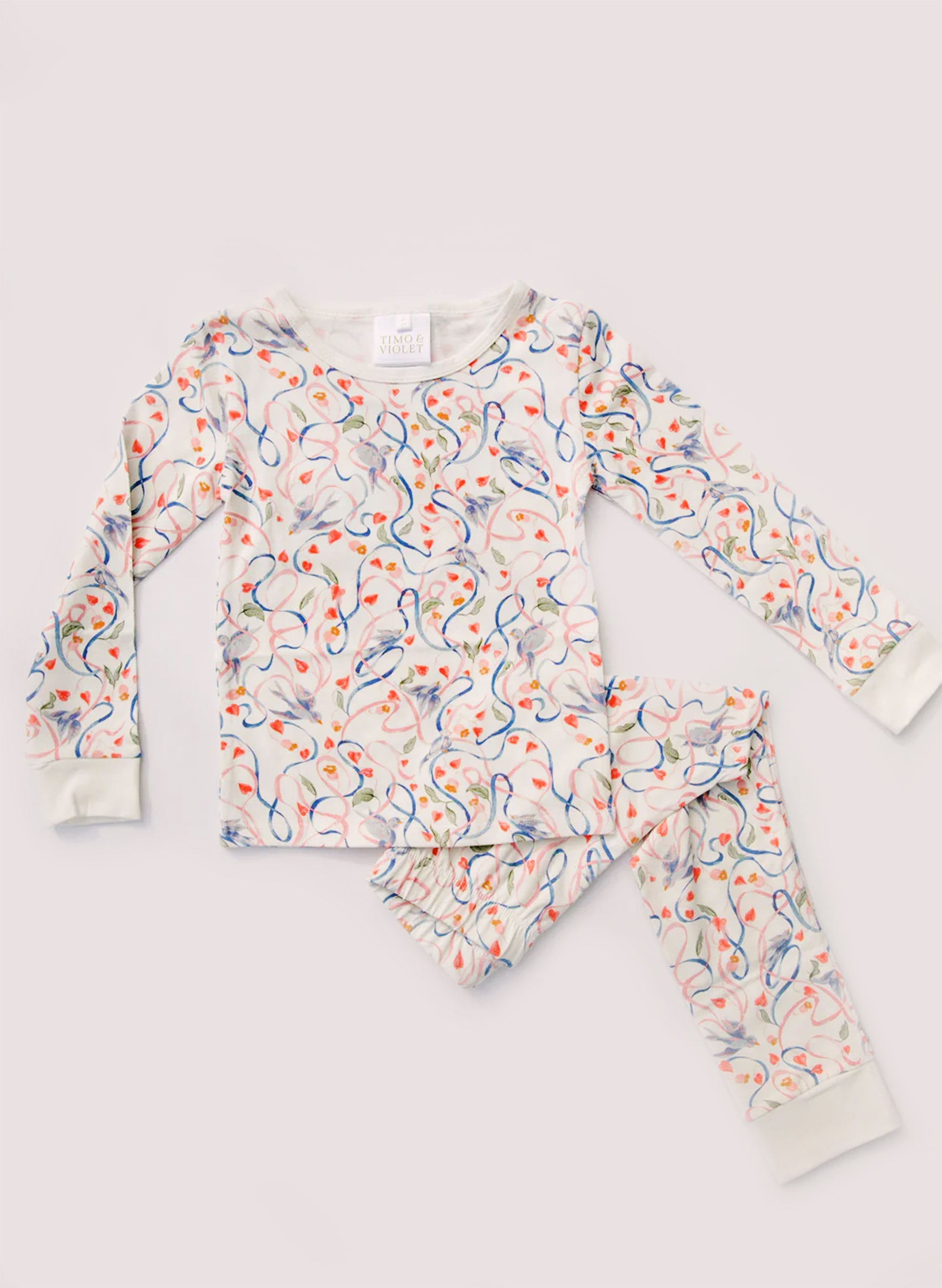 Two Piece Pajamas - Songbird
