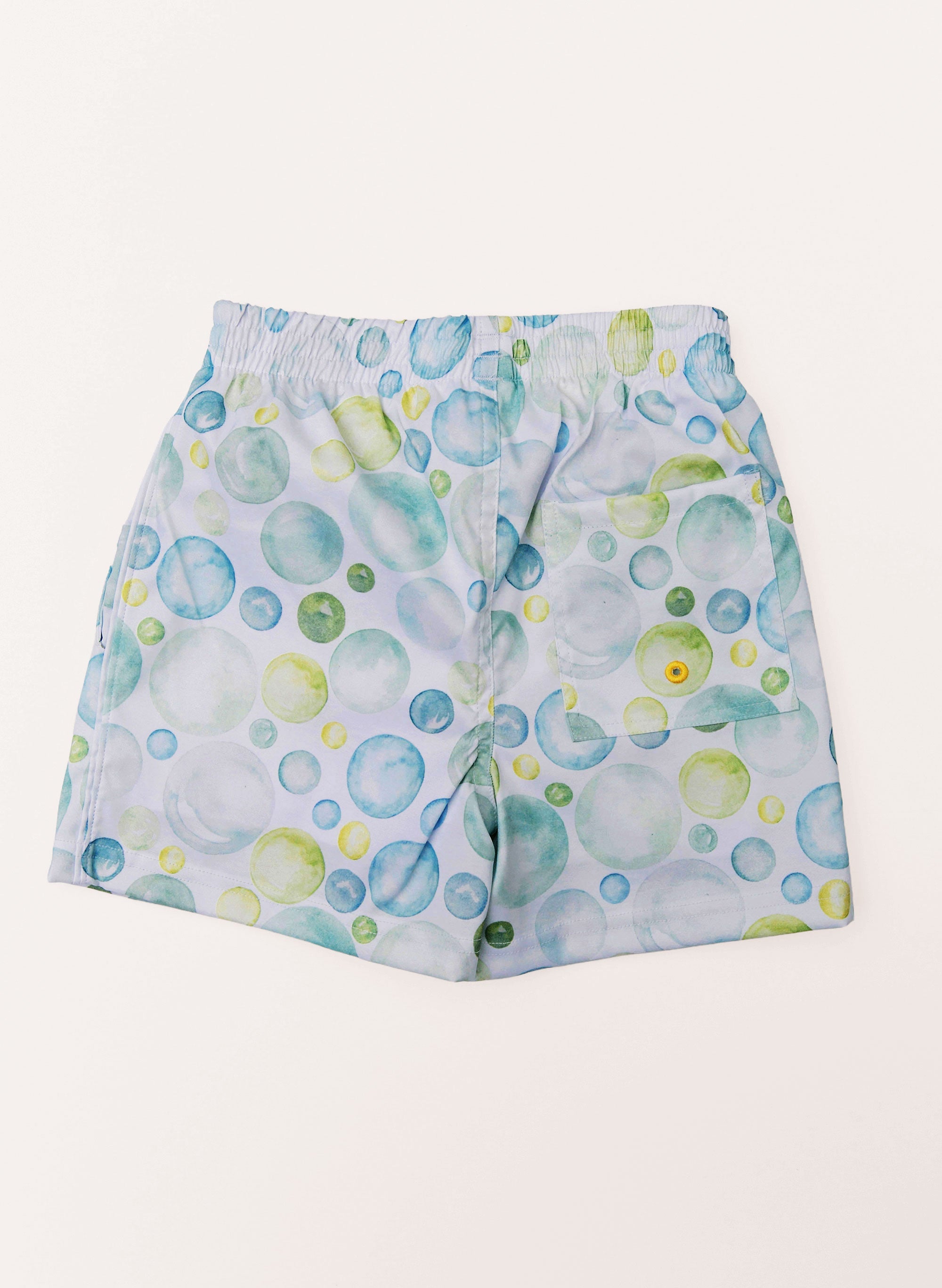 Duck Swim Short - Seafoam Bubbles