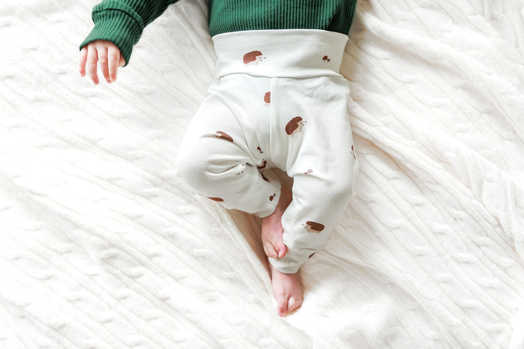 Sweet Hedgehogs Baby & Toddler Cotton Leggings