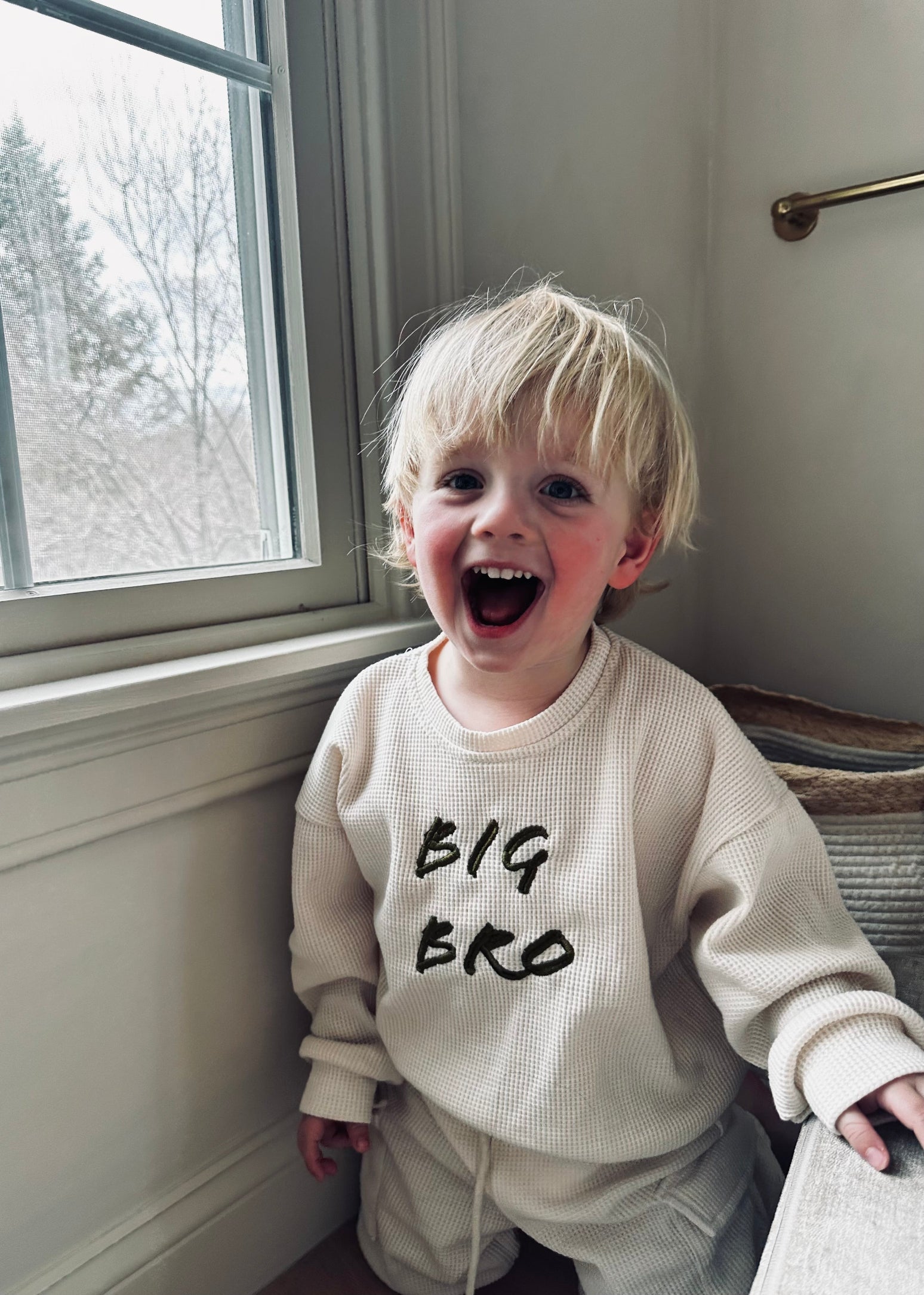 Big Brother Jogger Set | Toddler & Kids Matching Sibling Outfits