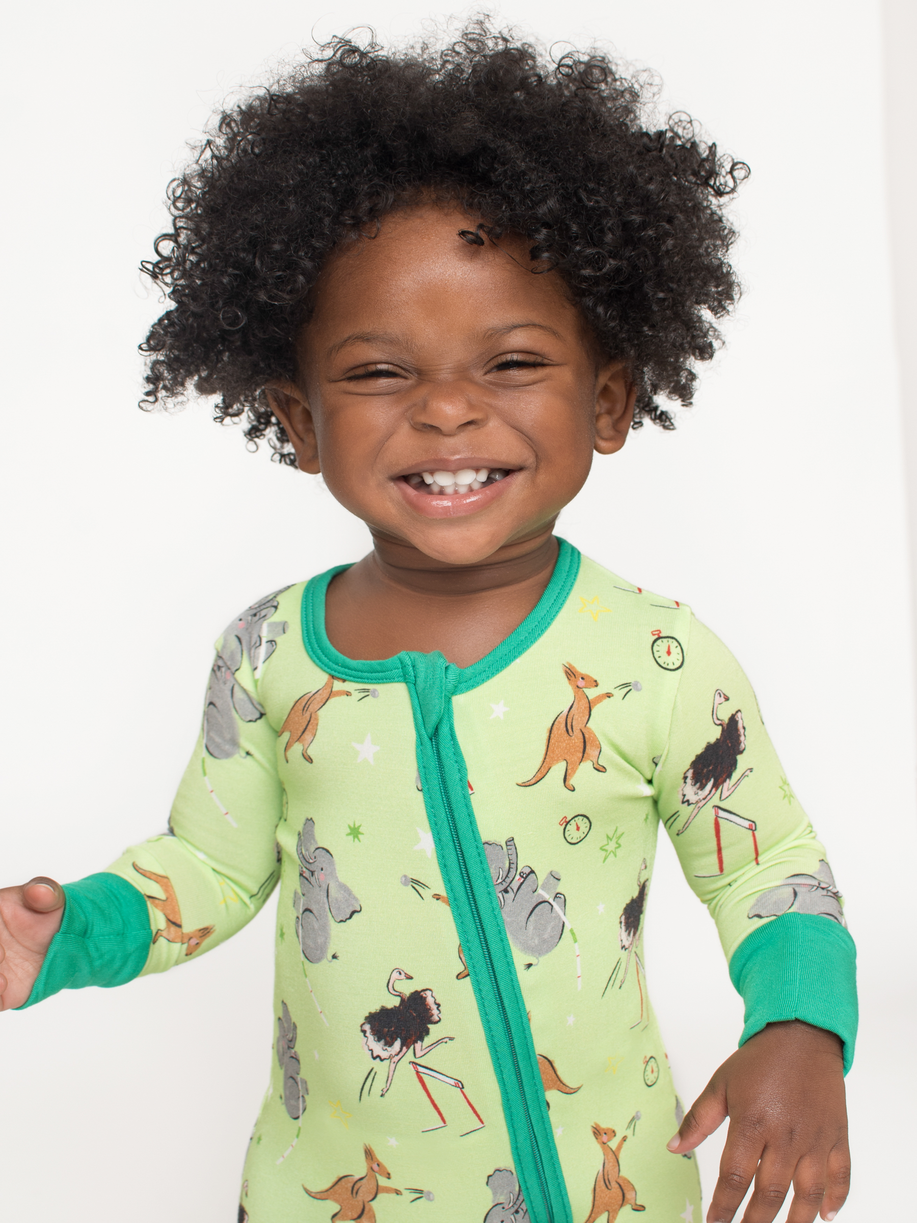 Track & Field Zip Romper