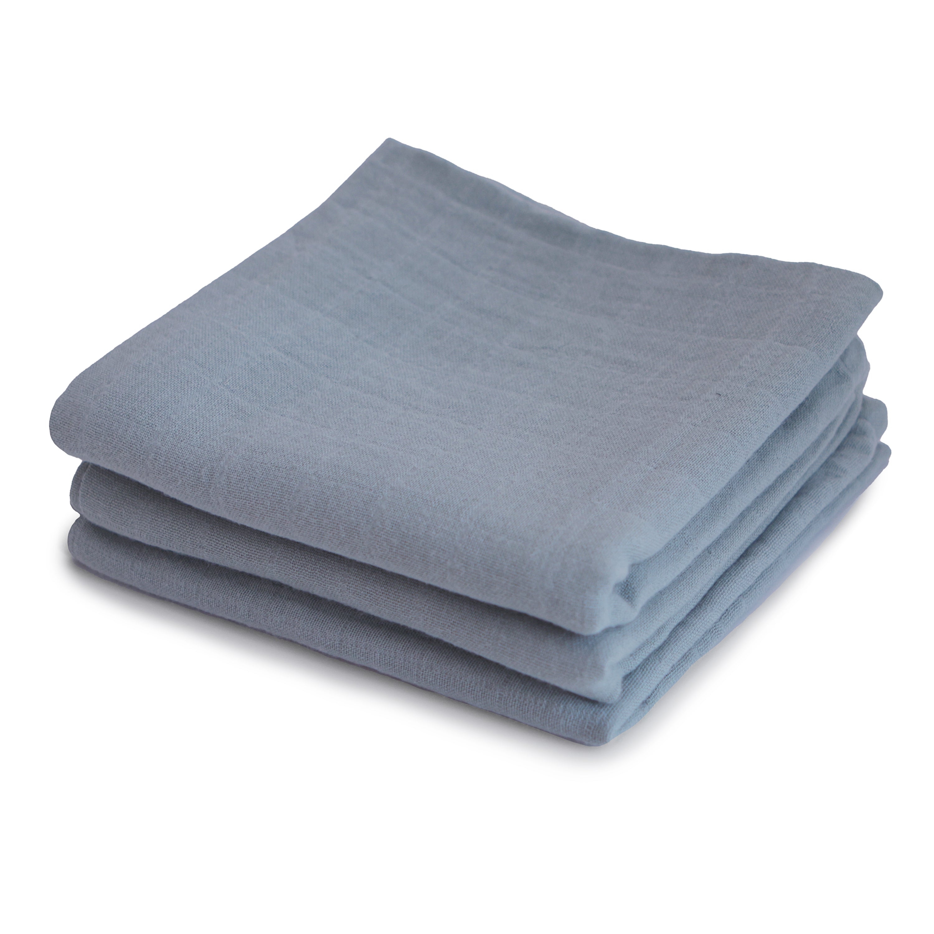 Organic Cotton Muslin Cloths 3-pack
