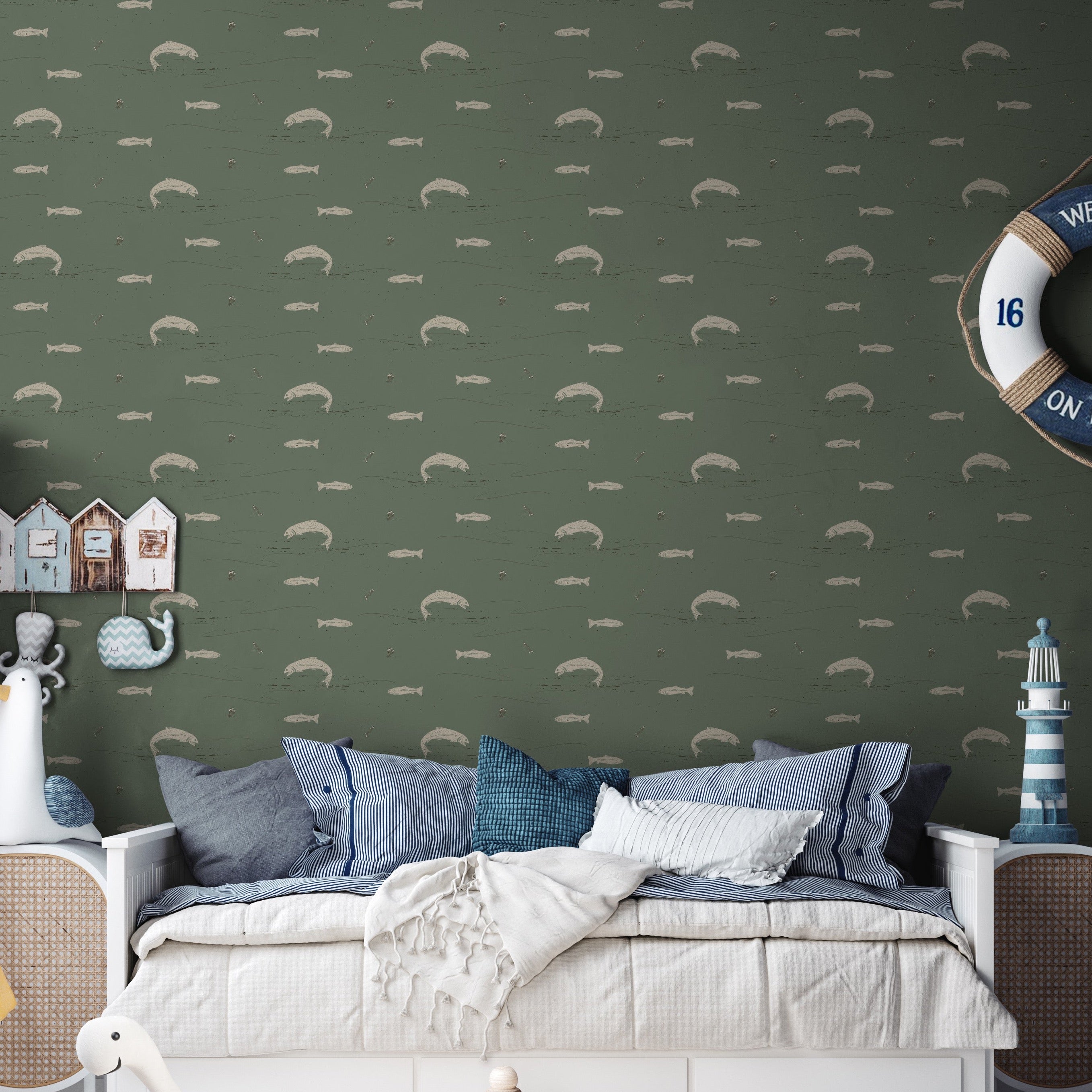 Trout Wallpaper By Cassandra Zaniboni