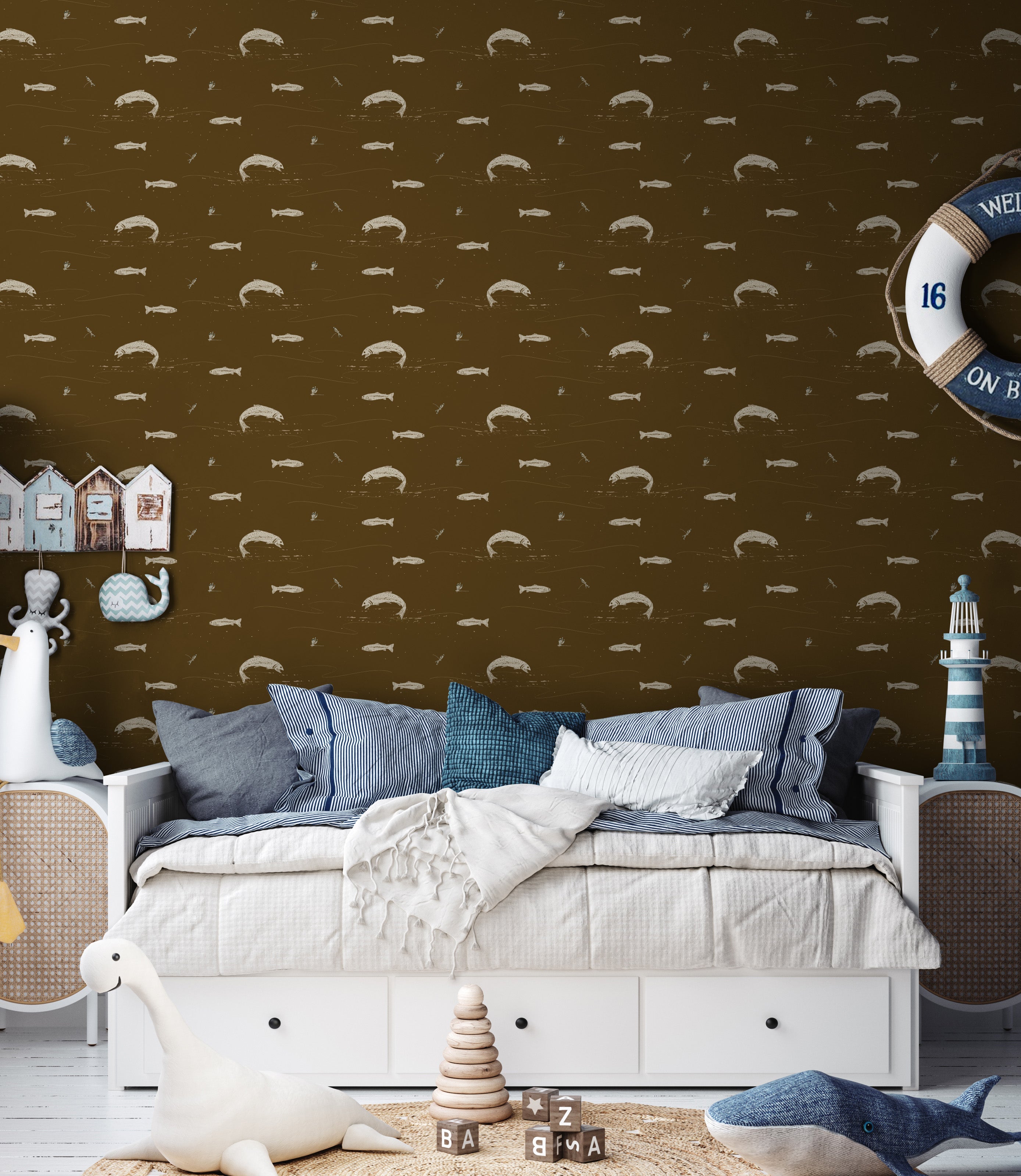 Trout Wallpaper By Cassandra Zaniboni