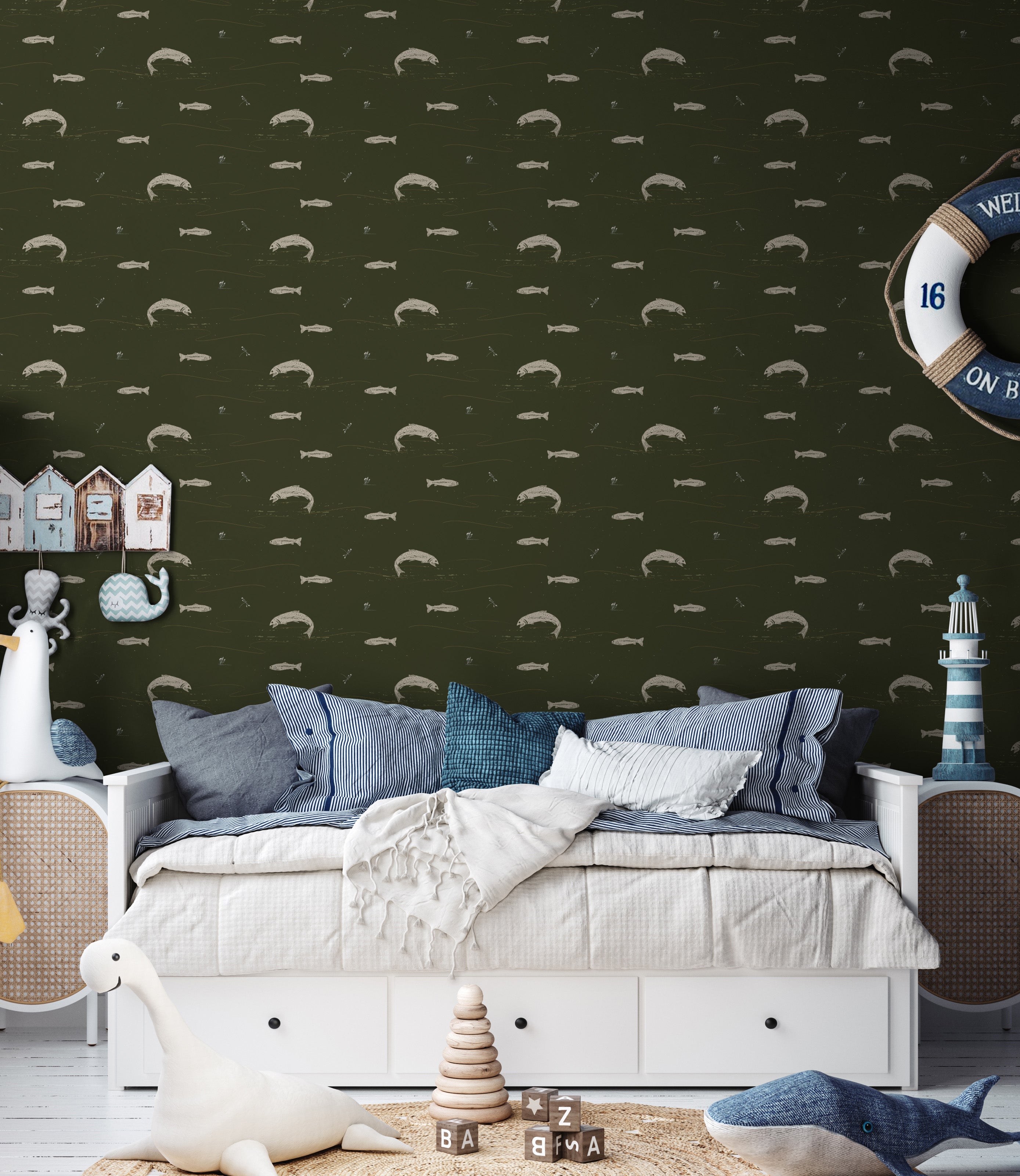 Trout Wallpaper By Cassandra Zaniboni