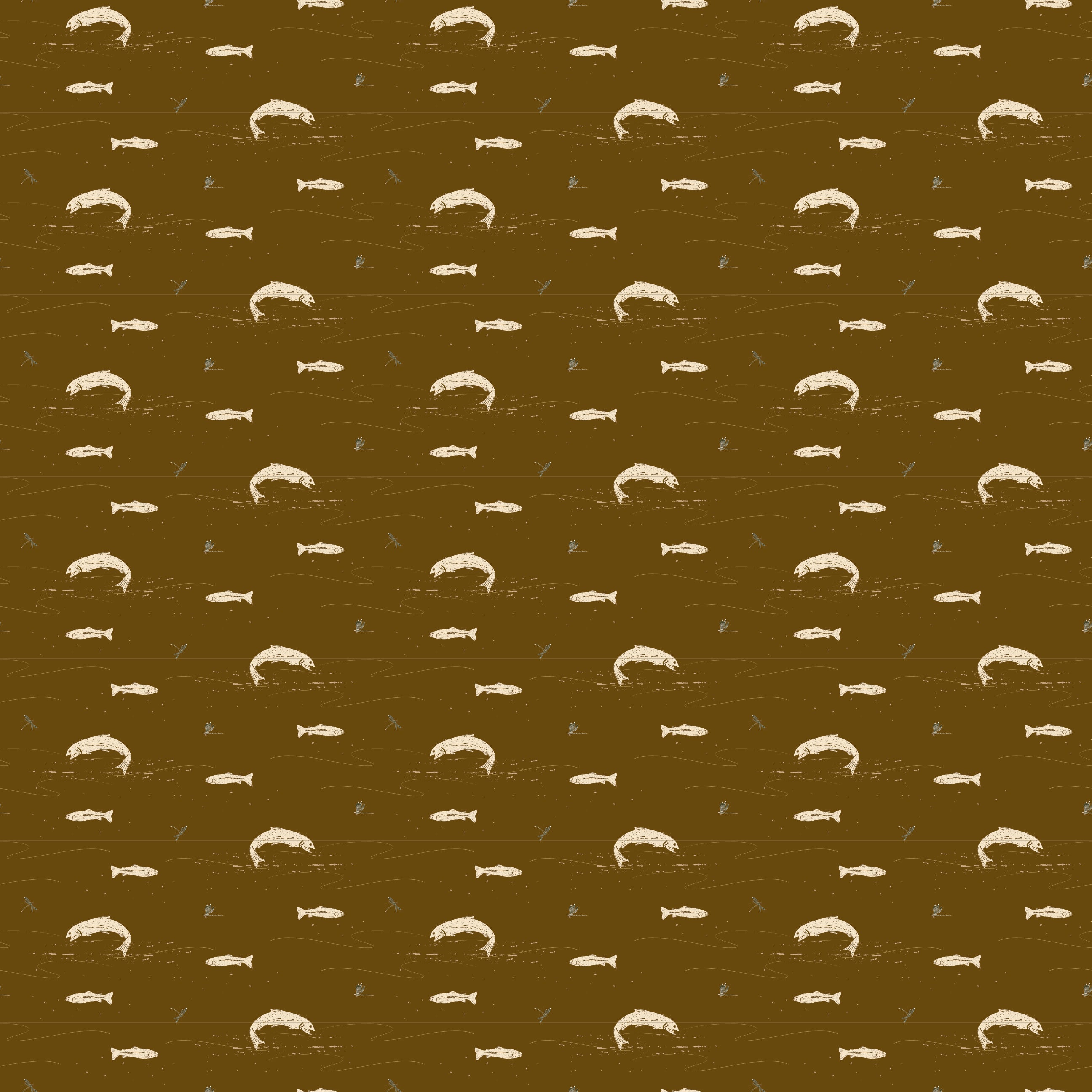 Trout Wallpaper By Cassandra Zaniboni
