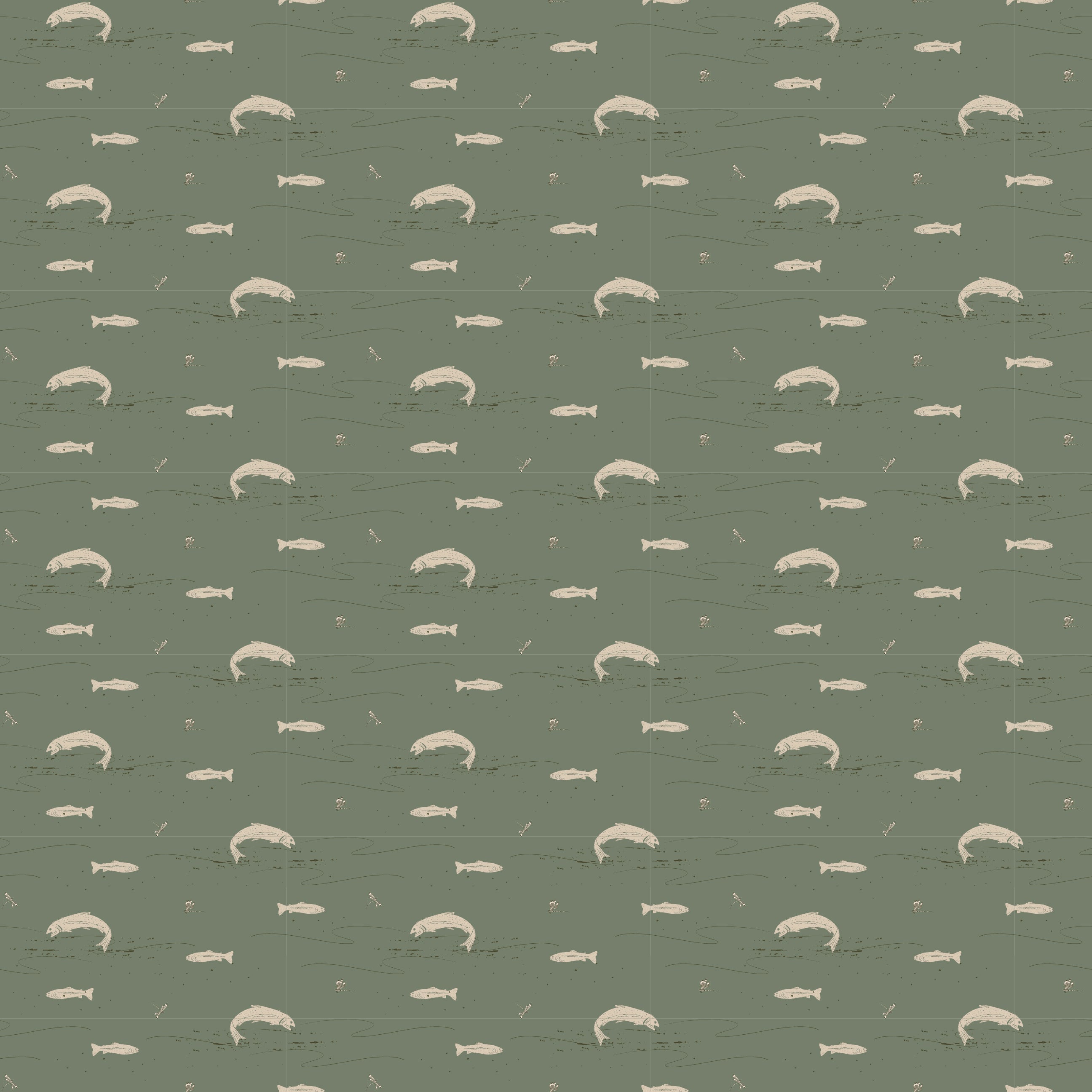 Trout Wallpaper By Cassandra Zaniboni