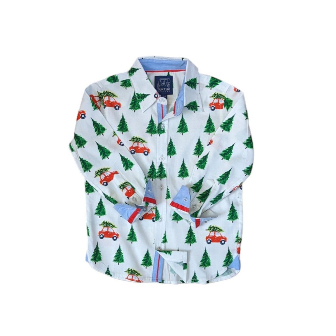 Bringing Home The Tree Shirt In Long Sleeves