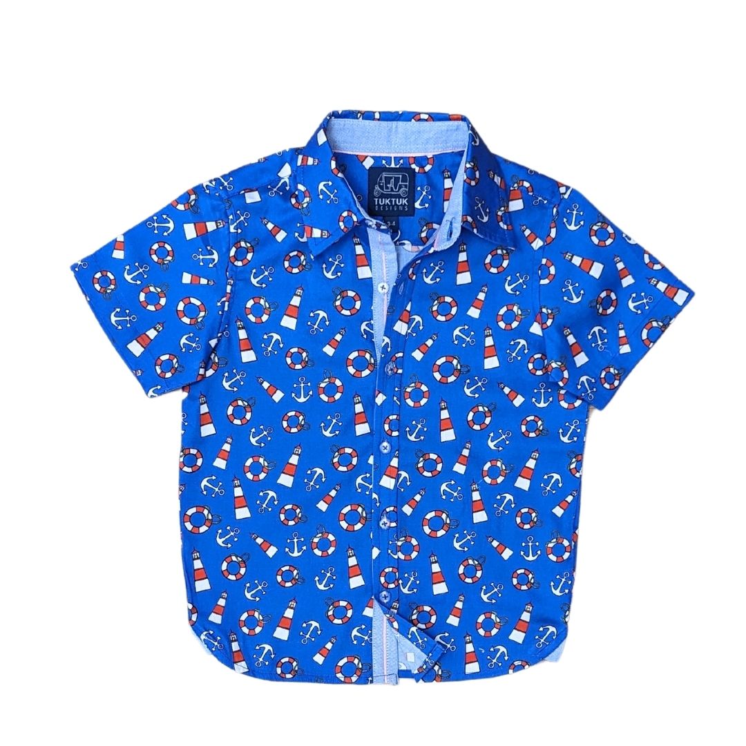 Seaside Shirt In Short Sleeves