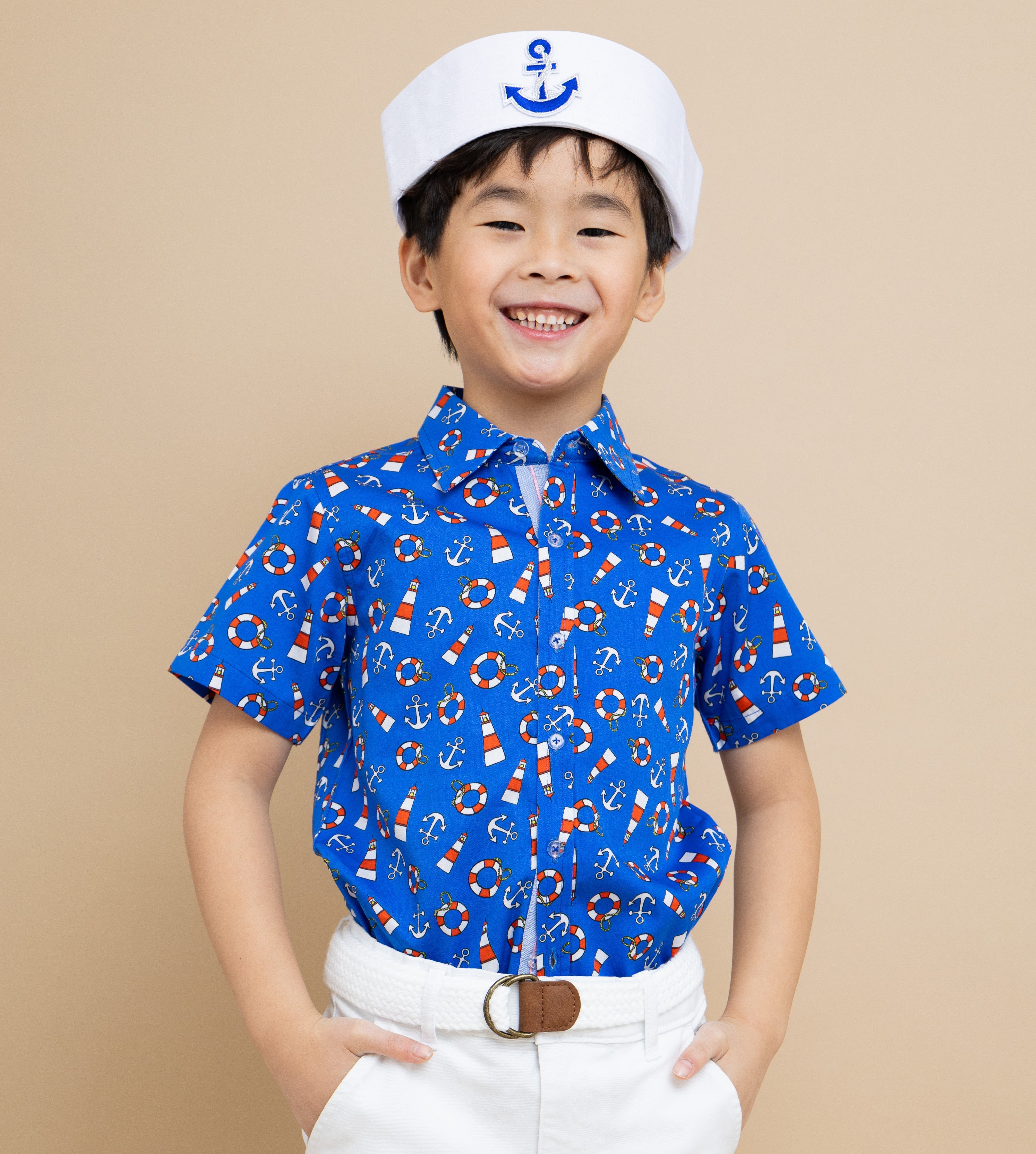 Seaside Shirt In Short Sleeves