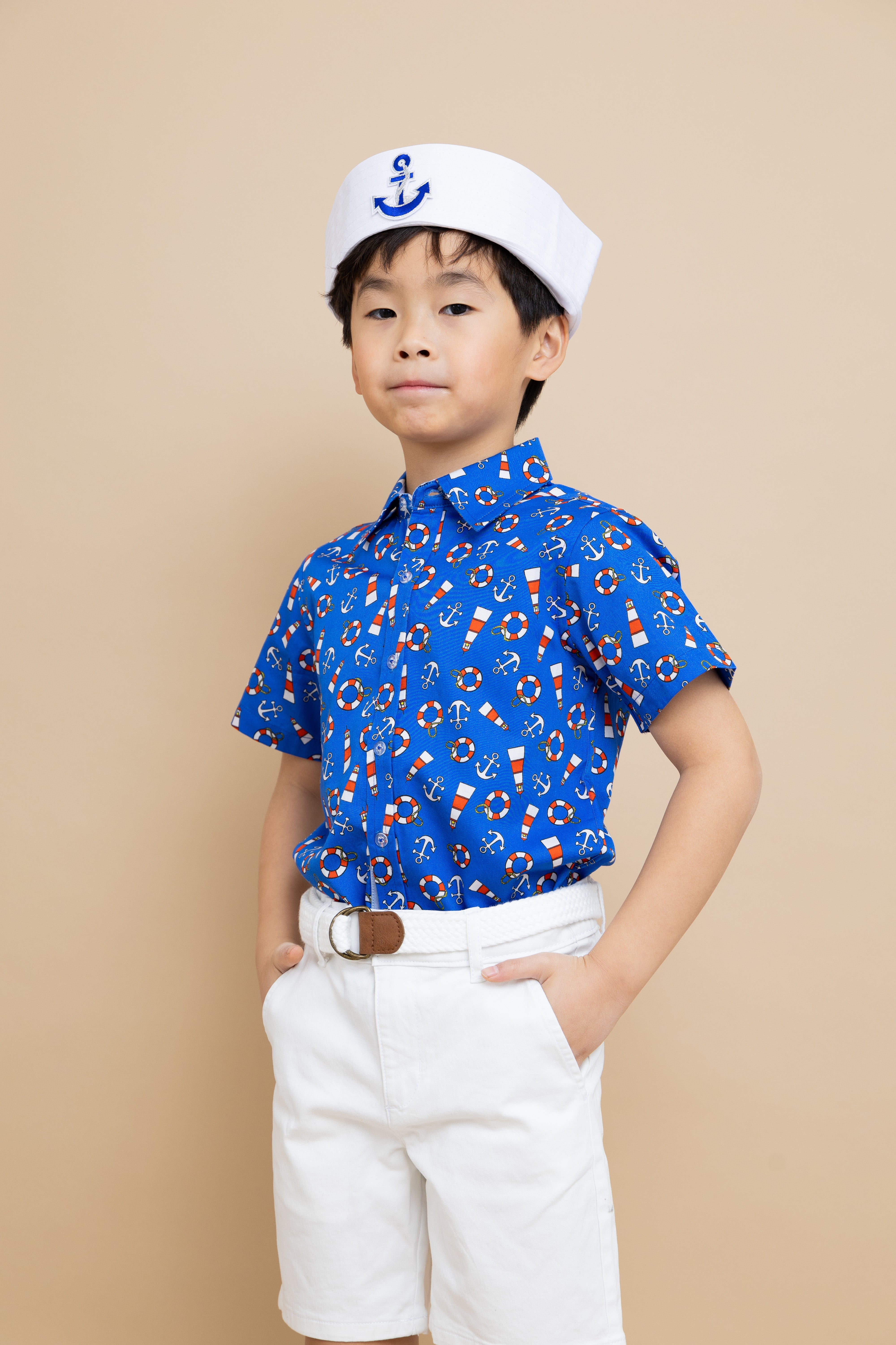 Seaside Shirt In Short Sleeves