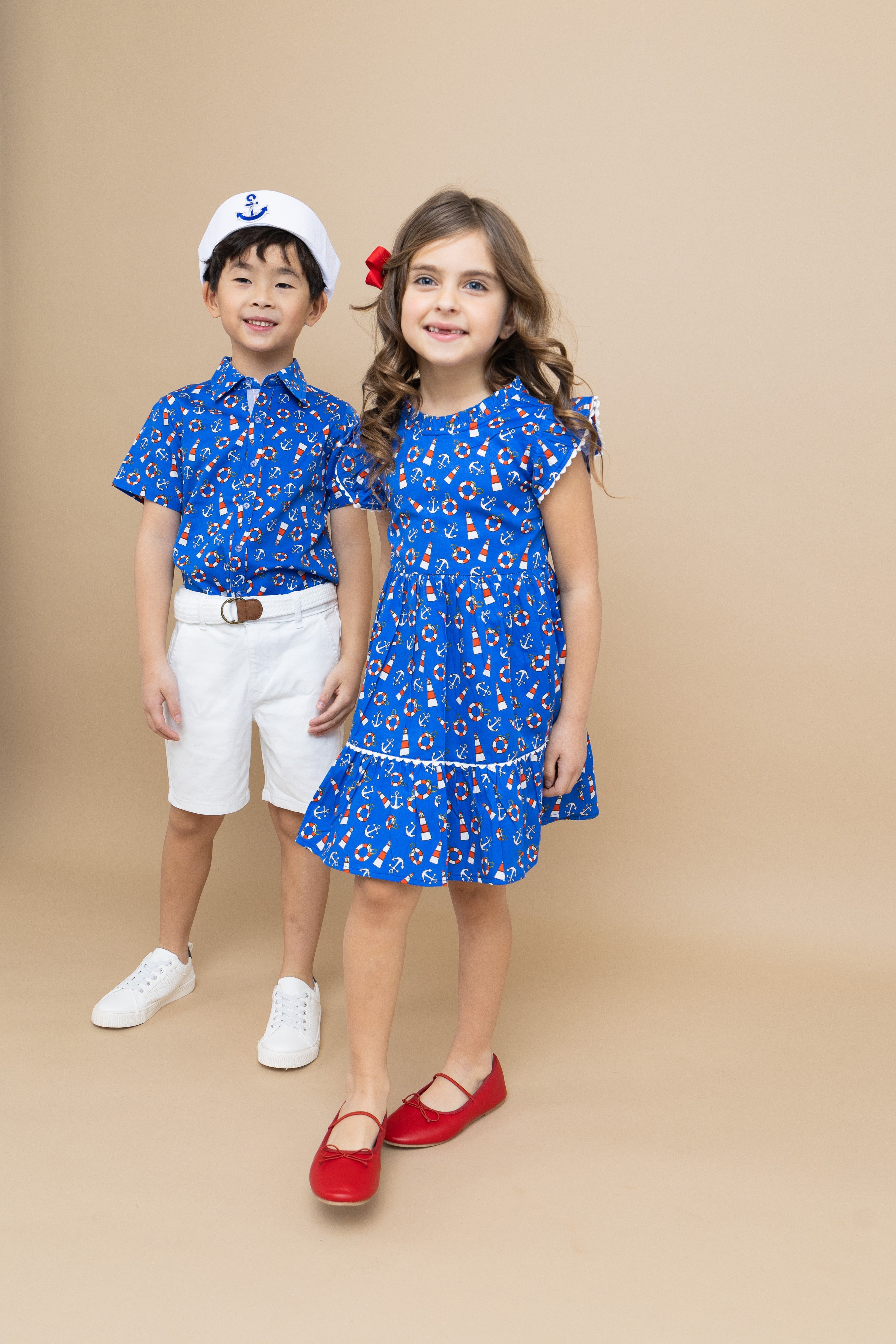 Seaside Shirt In Short Sleeves