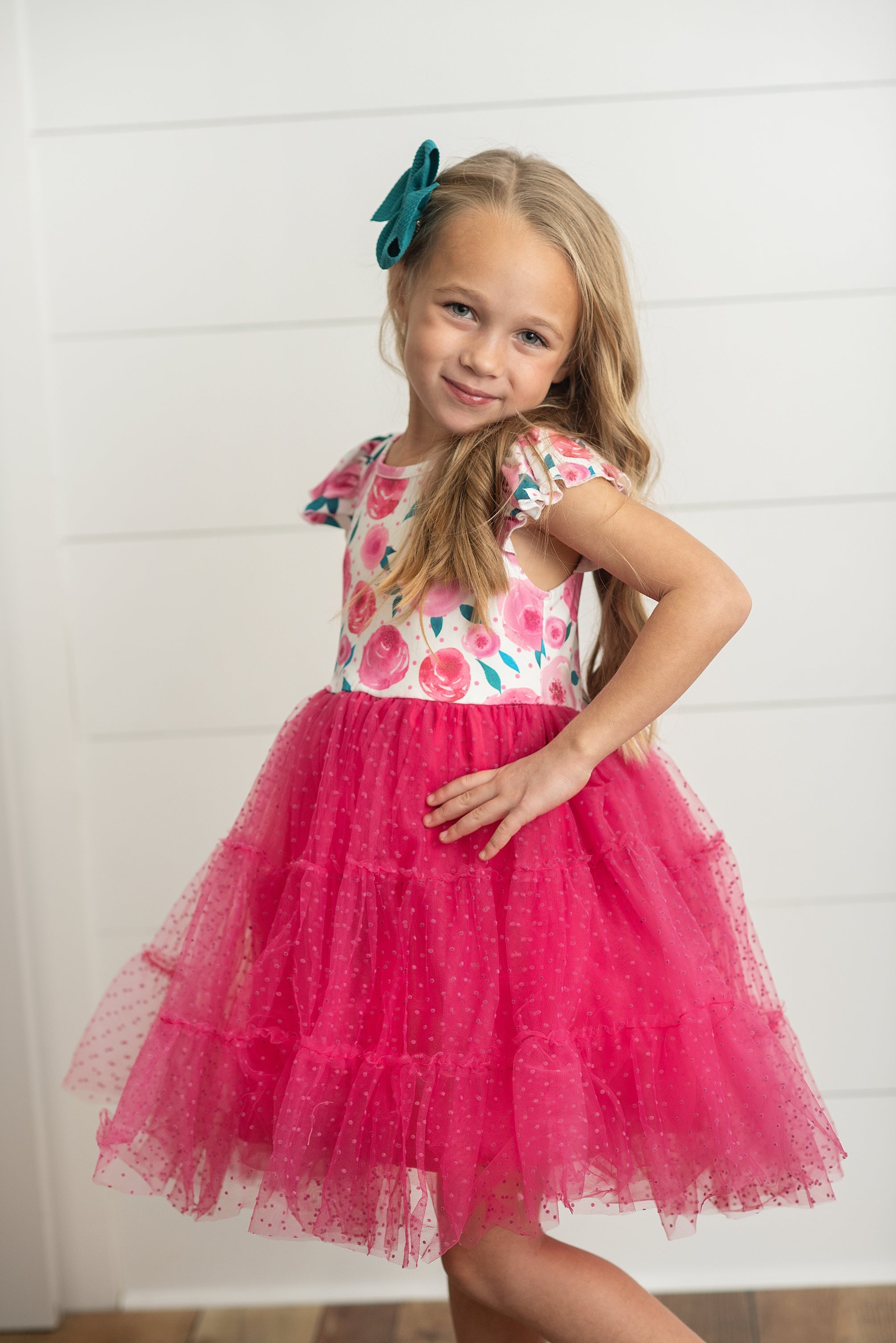 Tulle Rose Dress