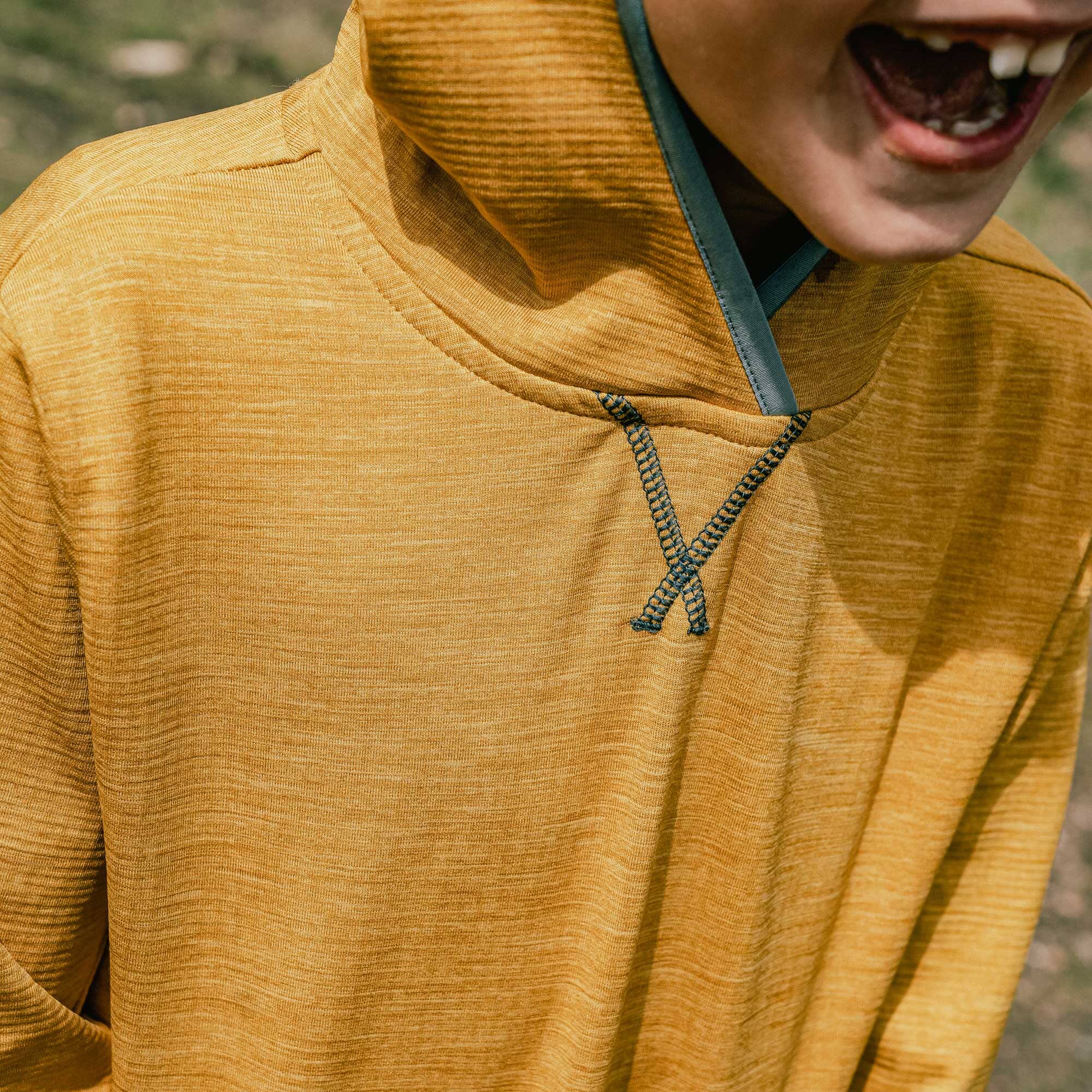Tumbler - Youth Grid Fleece Hoodie
