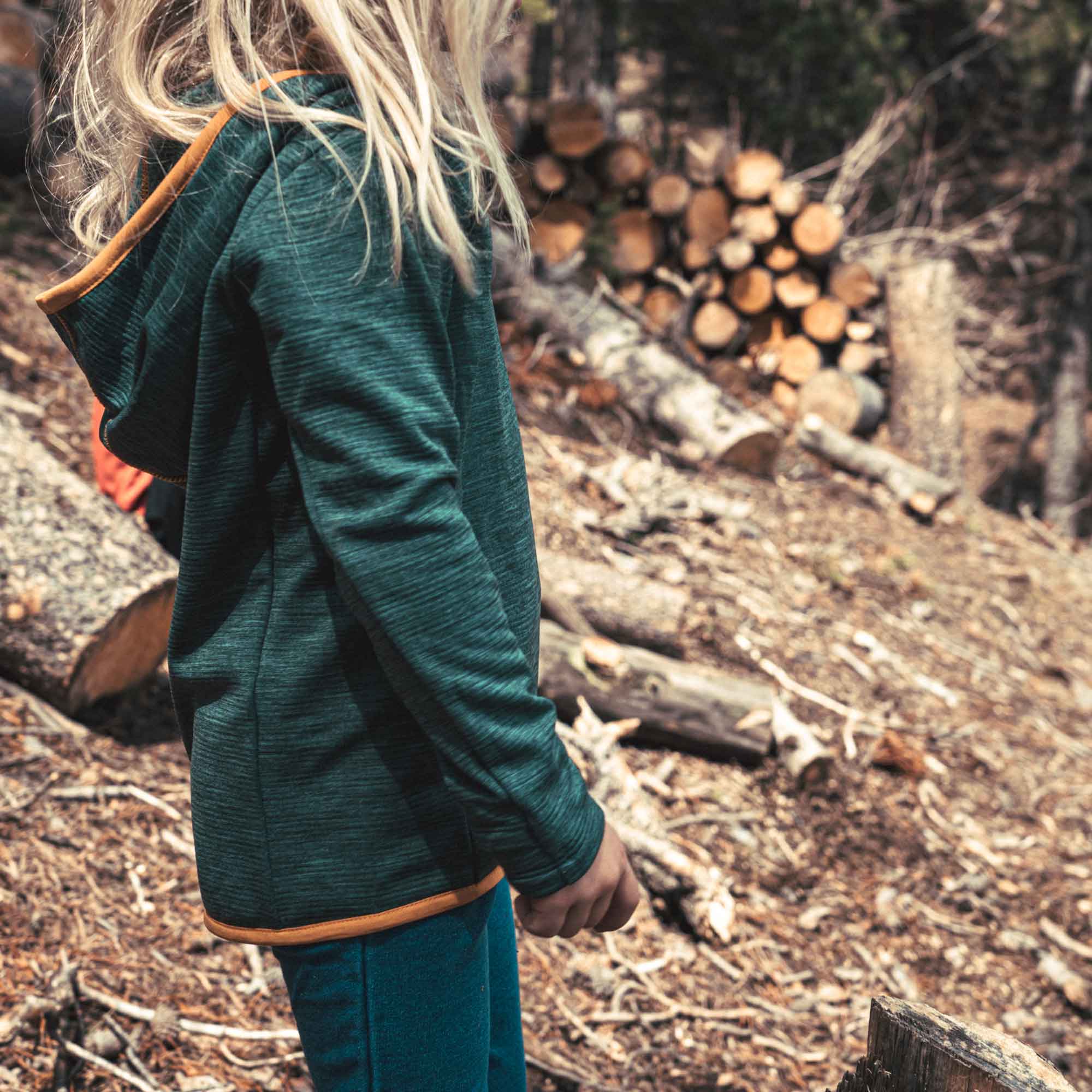 Tumbler - Youth Grid Fleece Hoodie