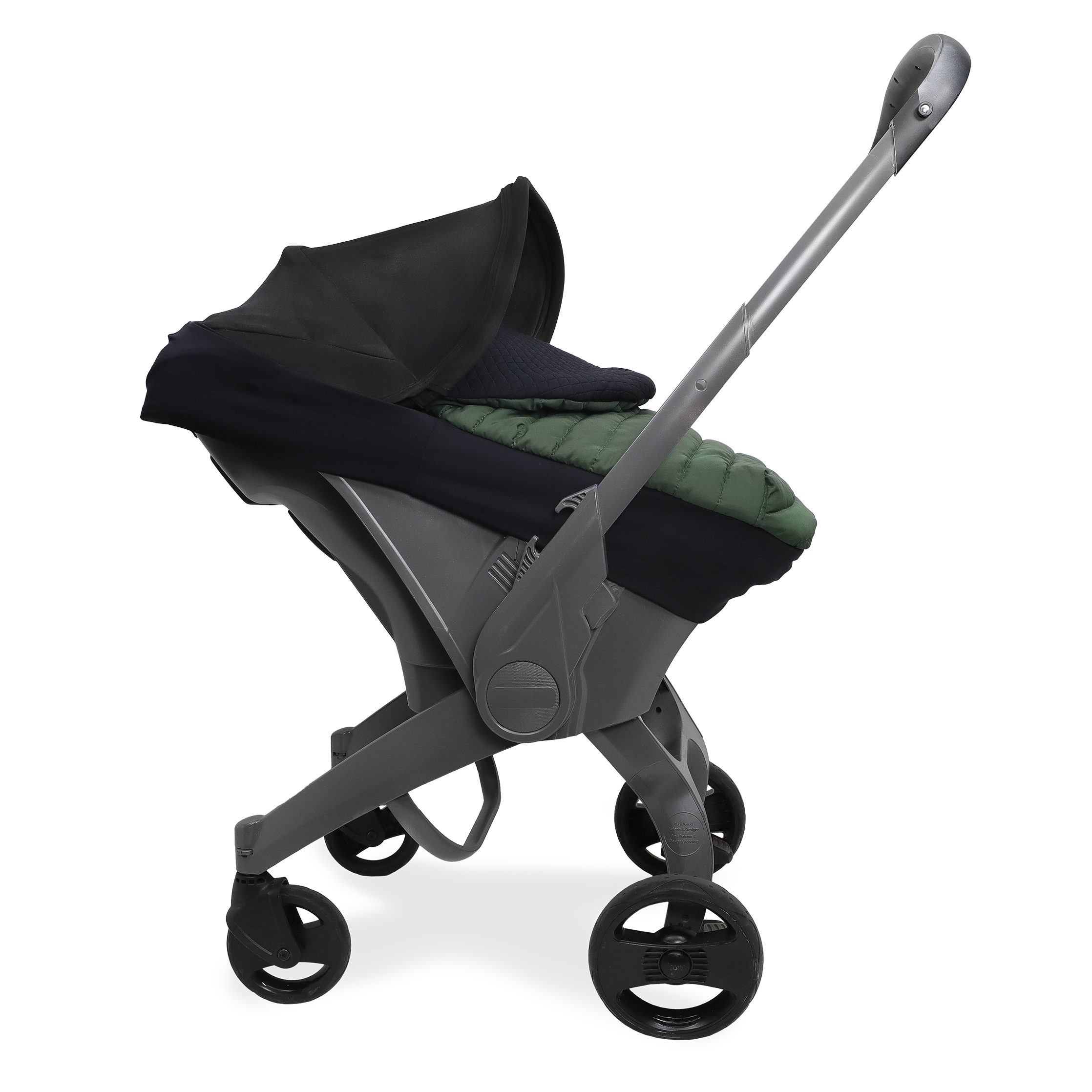 Winter Car Seat Cover - Dark Green