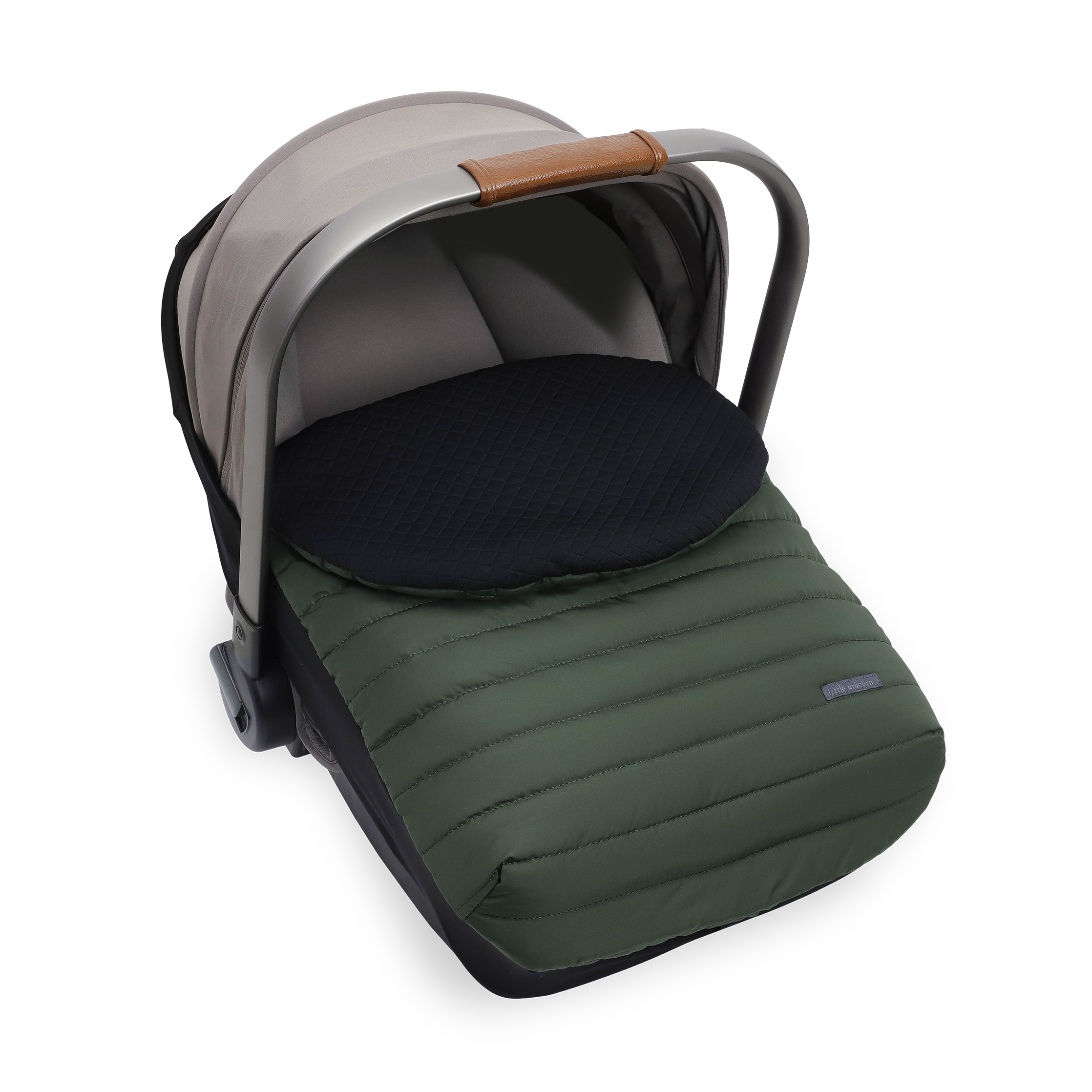 Winter Car Seat Cover - Dark Green