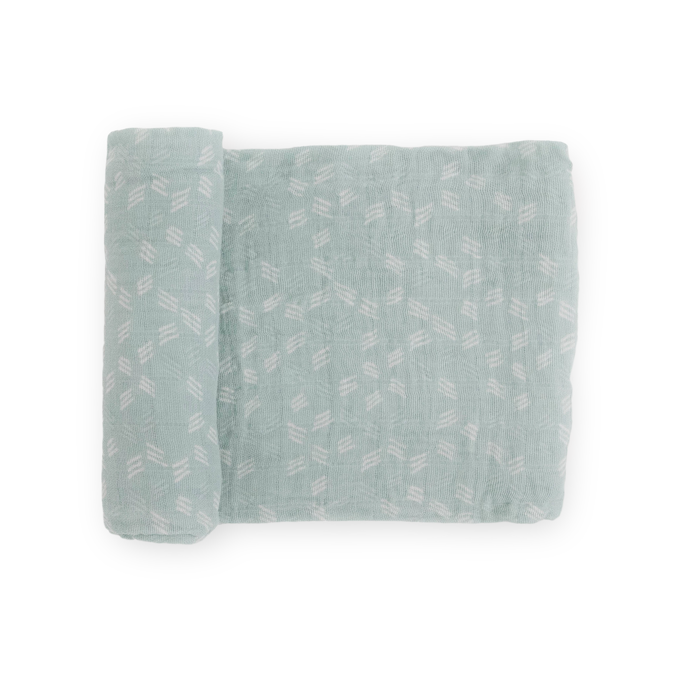 Cotton Muslin Swaddle Blanket - Misty Field
