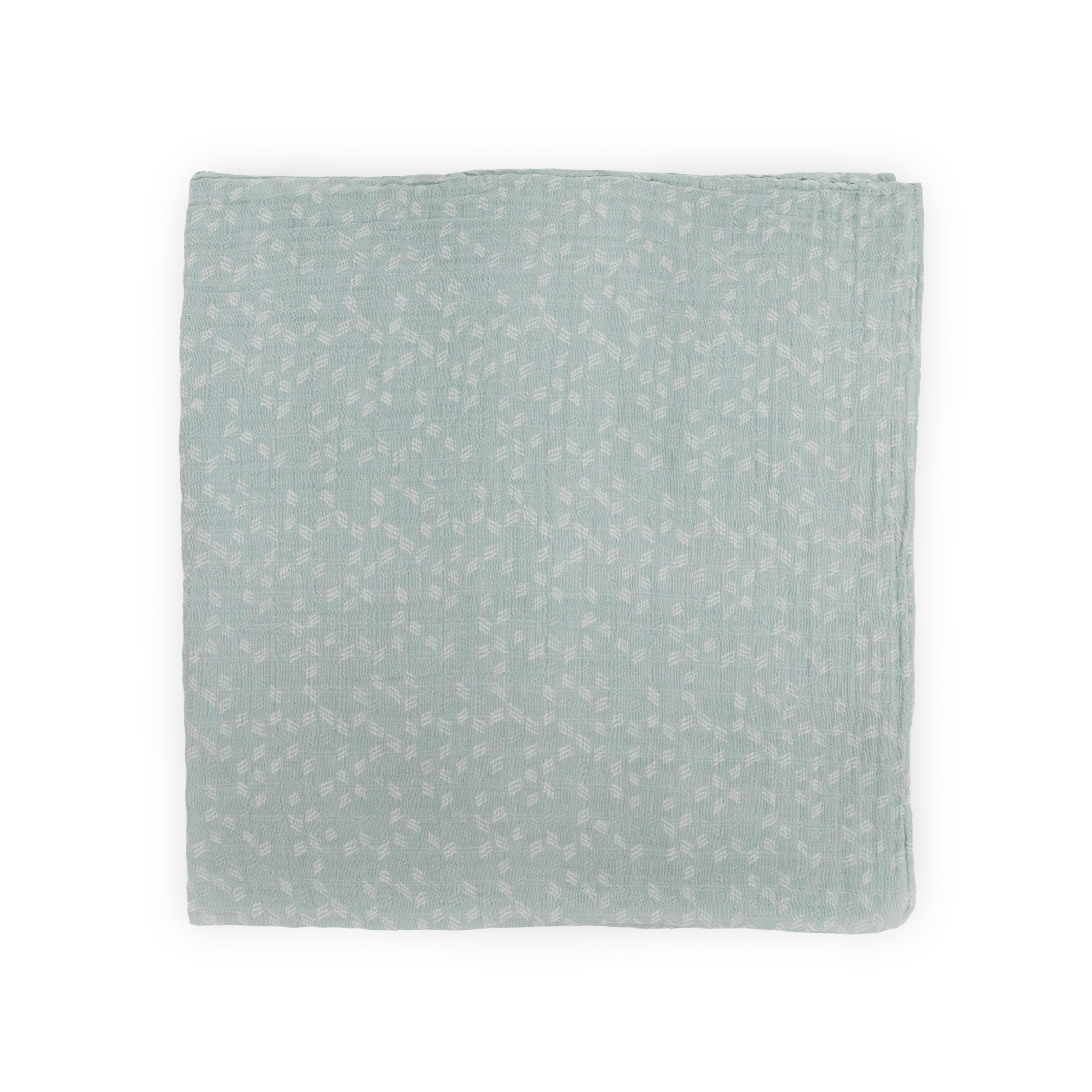 Cotton Muslin Swaddle Blanket - Misty Field