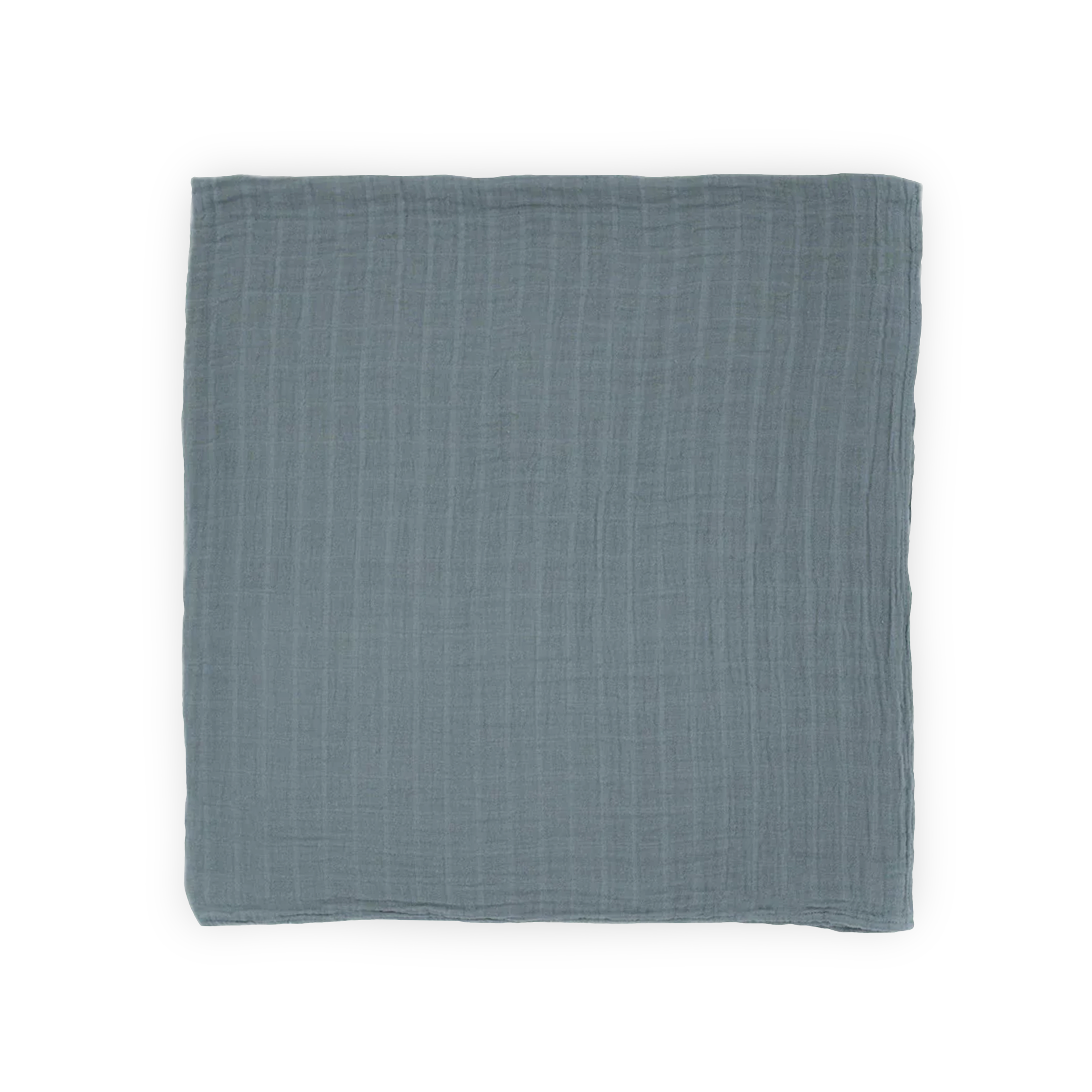 Cotton Muslin Swaddle Blanket - Sea