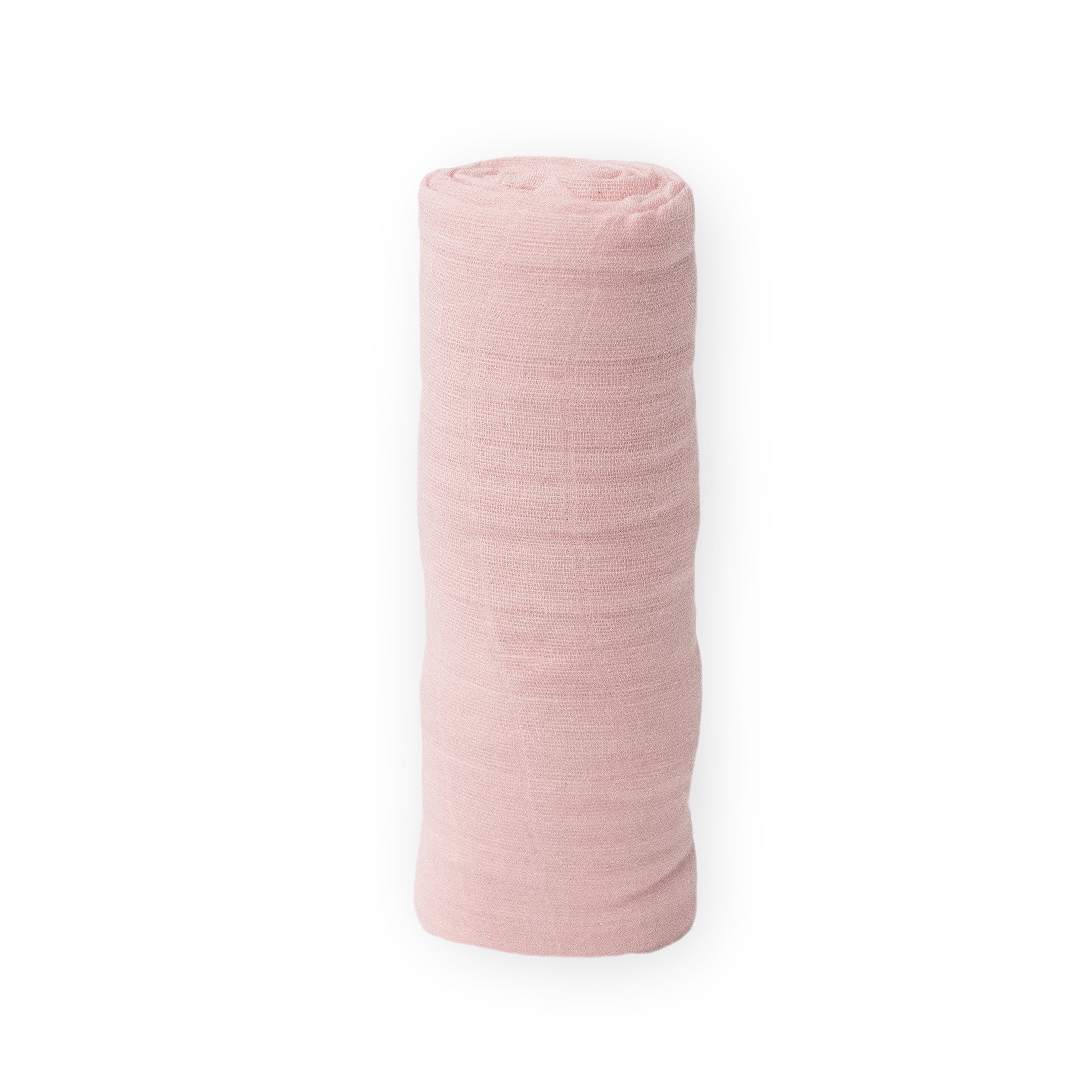 Cotton Muslin Swaddle Blanket - Light Pink