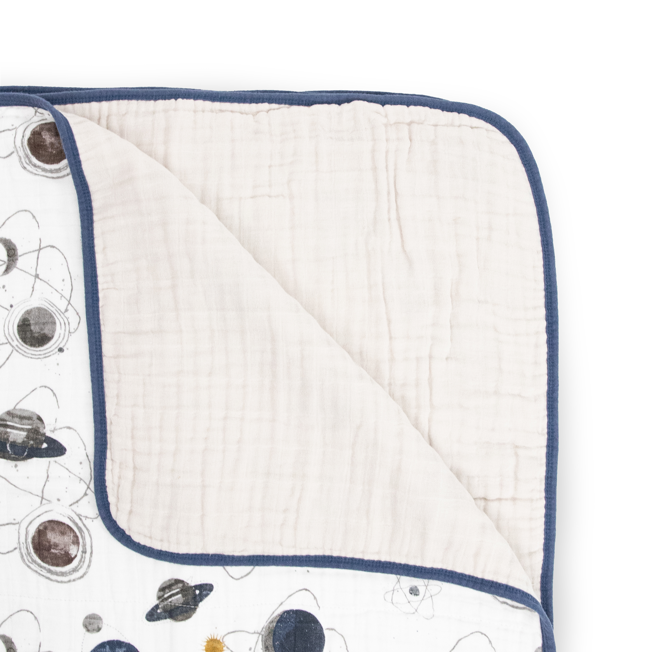 Original Cotton Muslin Quilt - Planetary