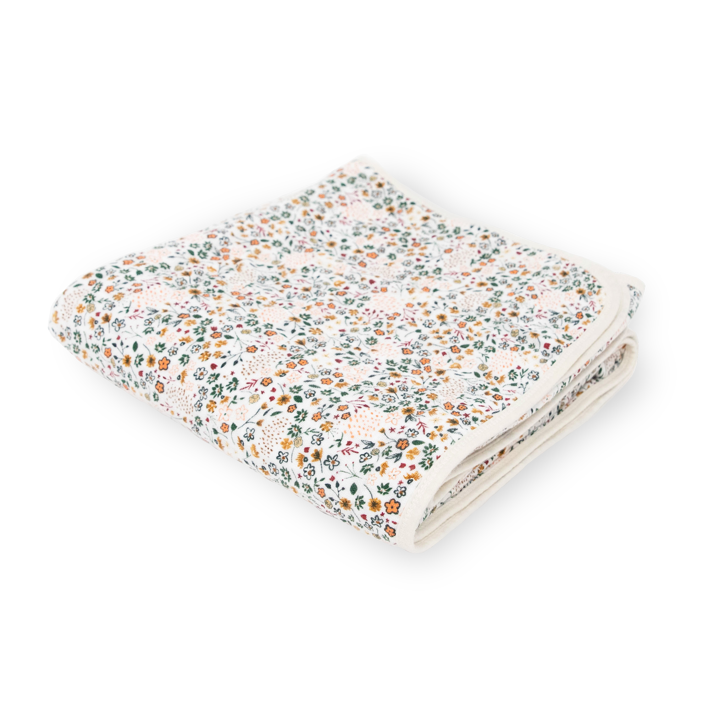 Original Cotton Muslin Quilt - Pressed Petals