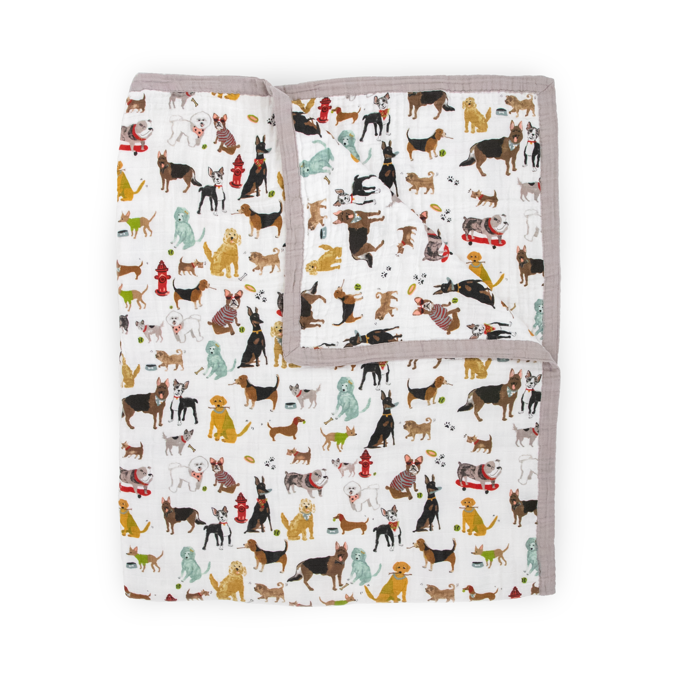 Cotton Muslin Quilted Throw - Woof
