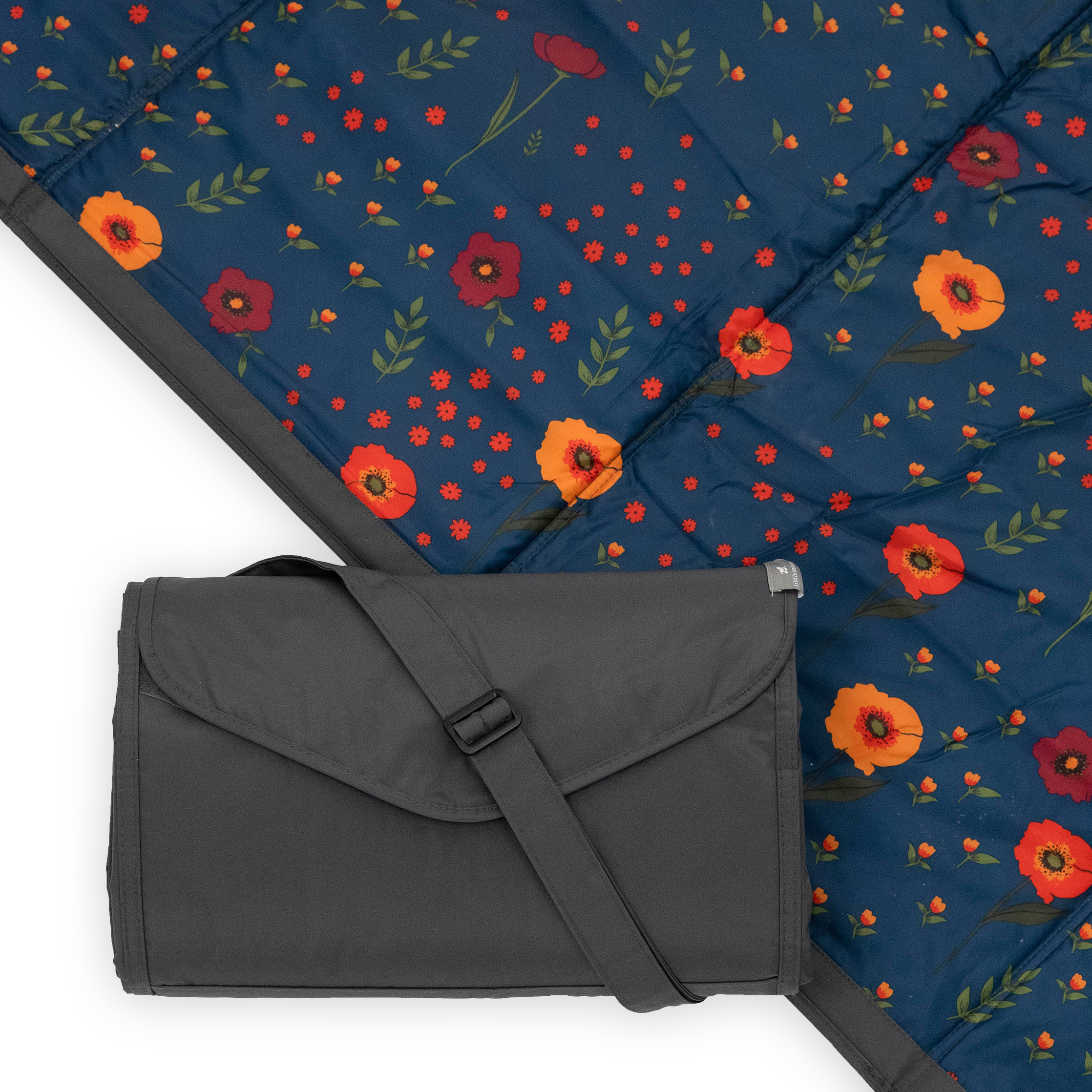 Outdoor Blanket - Midnight Poppy