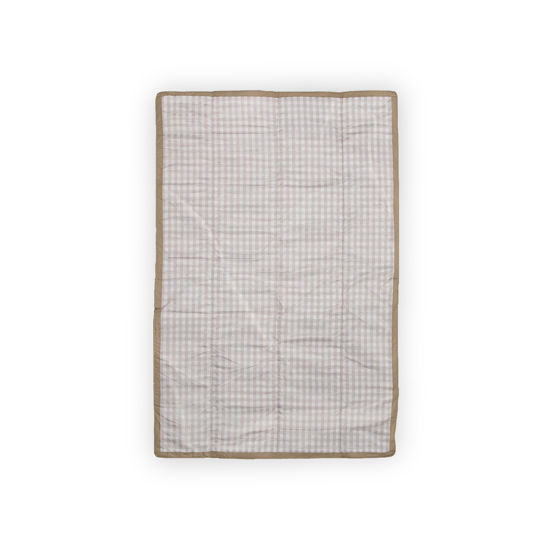 Outdoor Blanket - Beige Buffalo Check