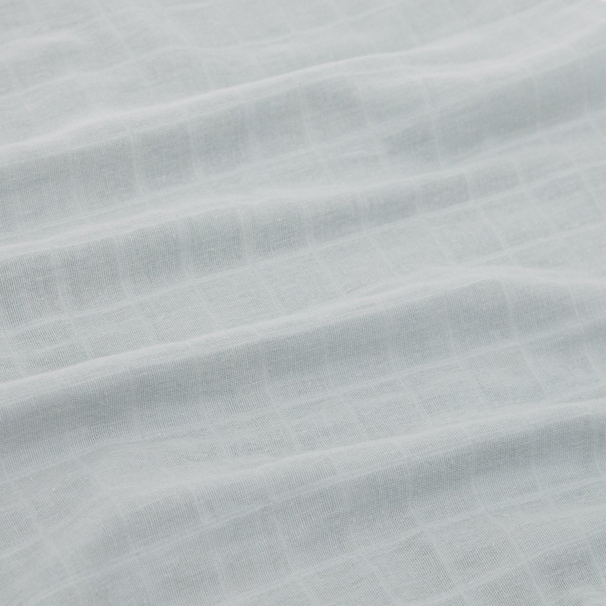 Cotton Muslin Pillowcase 2 Pack - Whales