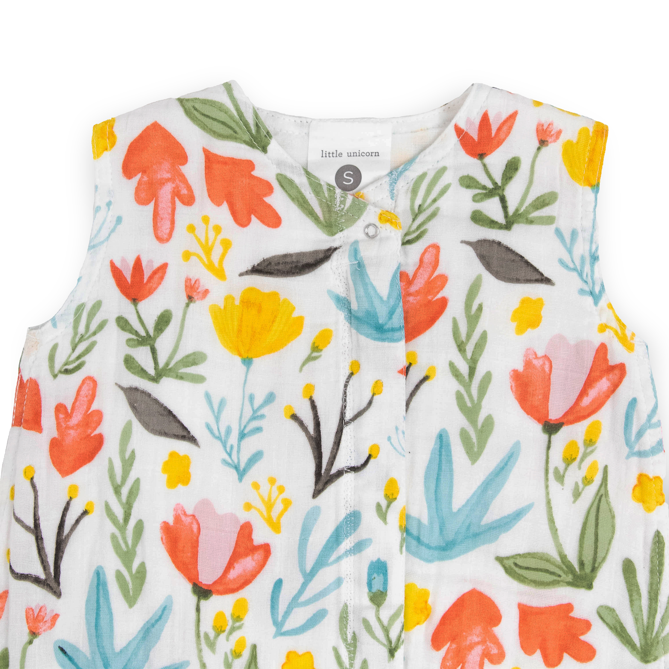 Cotton Muslin Sleep Bag - Meadow
