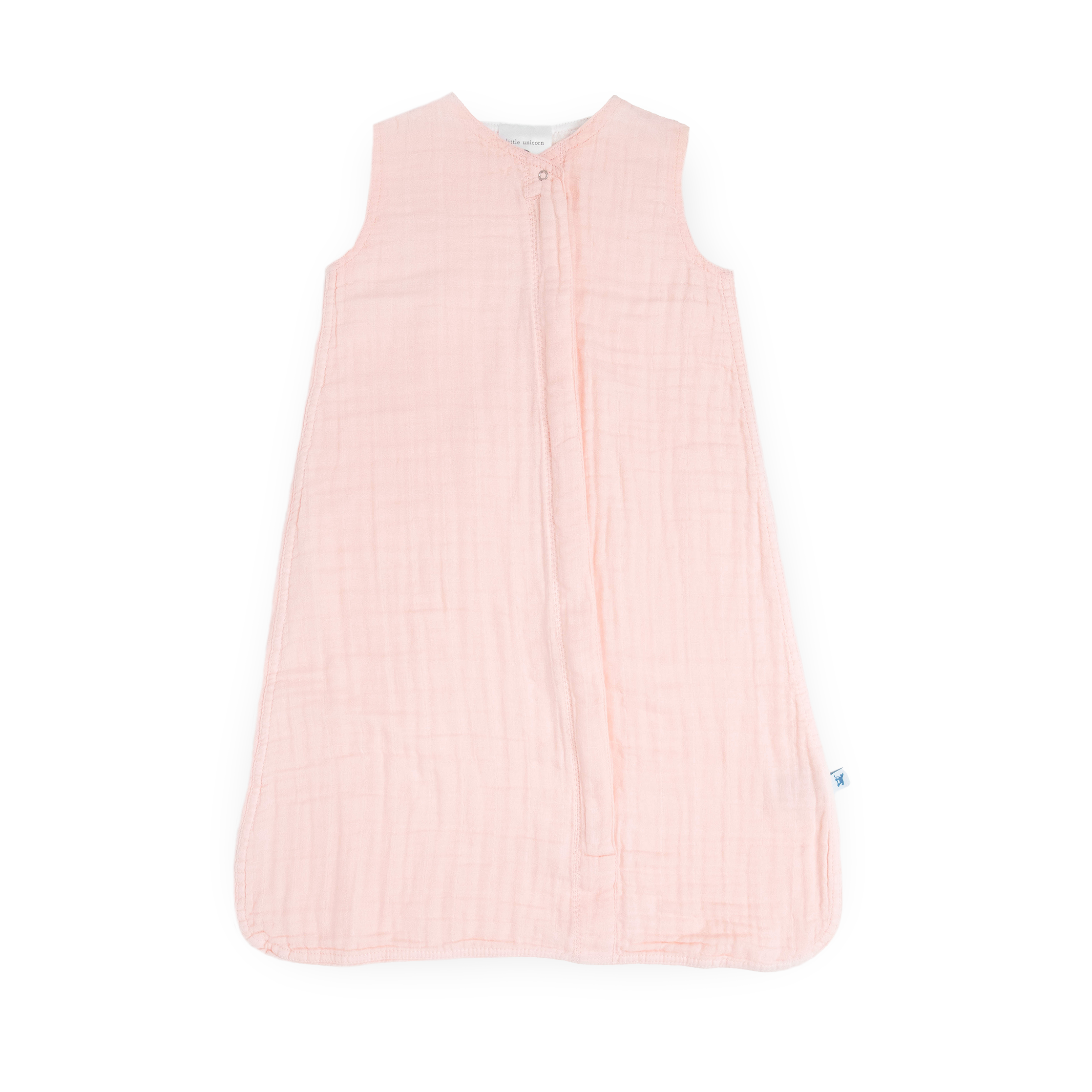 Cotton Muslin Sleep Bag - Light Pink