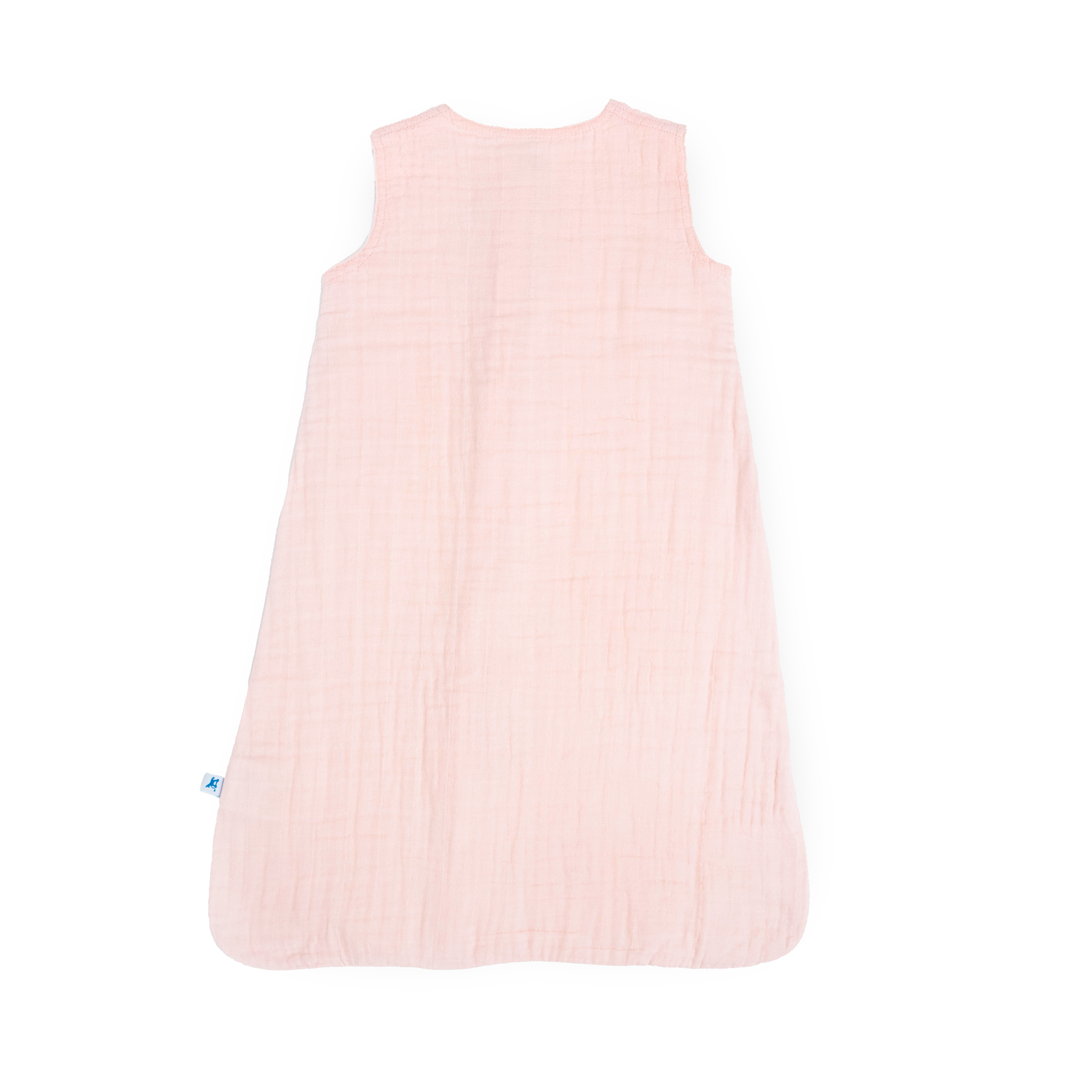 Cotton Muslin Sleep Bag - Light Pink